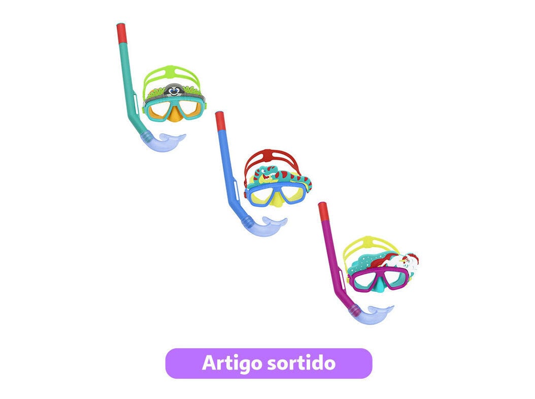 &Oacute;CULOS DE MERGULHO BESTWAY LIL COM TUBO MODELOS SORTIDOS image number 0