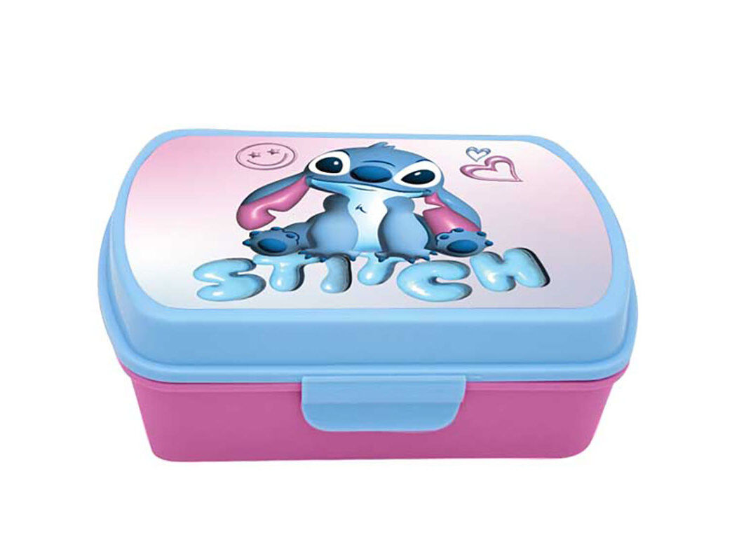 CAIXA PL&Aacute;STICO PARA LANCHE STITCH image number 0