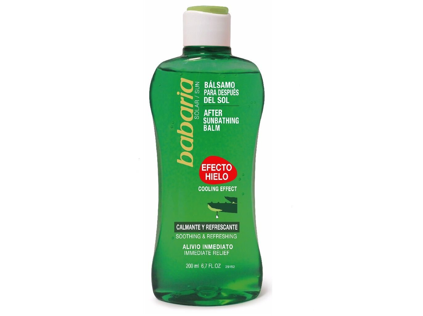 AFTER SUN BABARIA EFEITO GELO ALO&Eacute; VERA 200ML