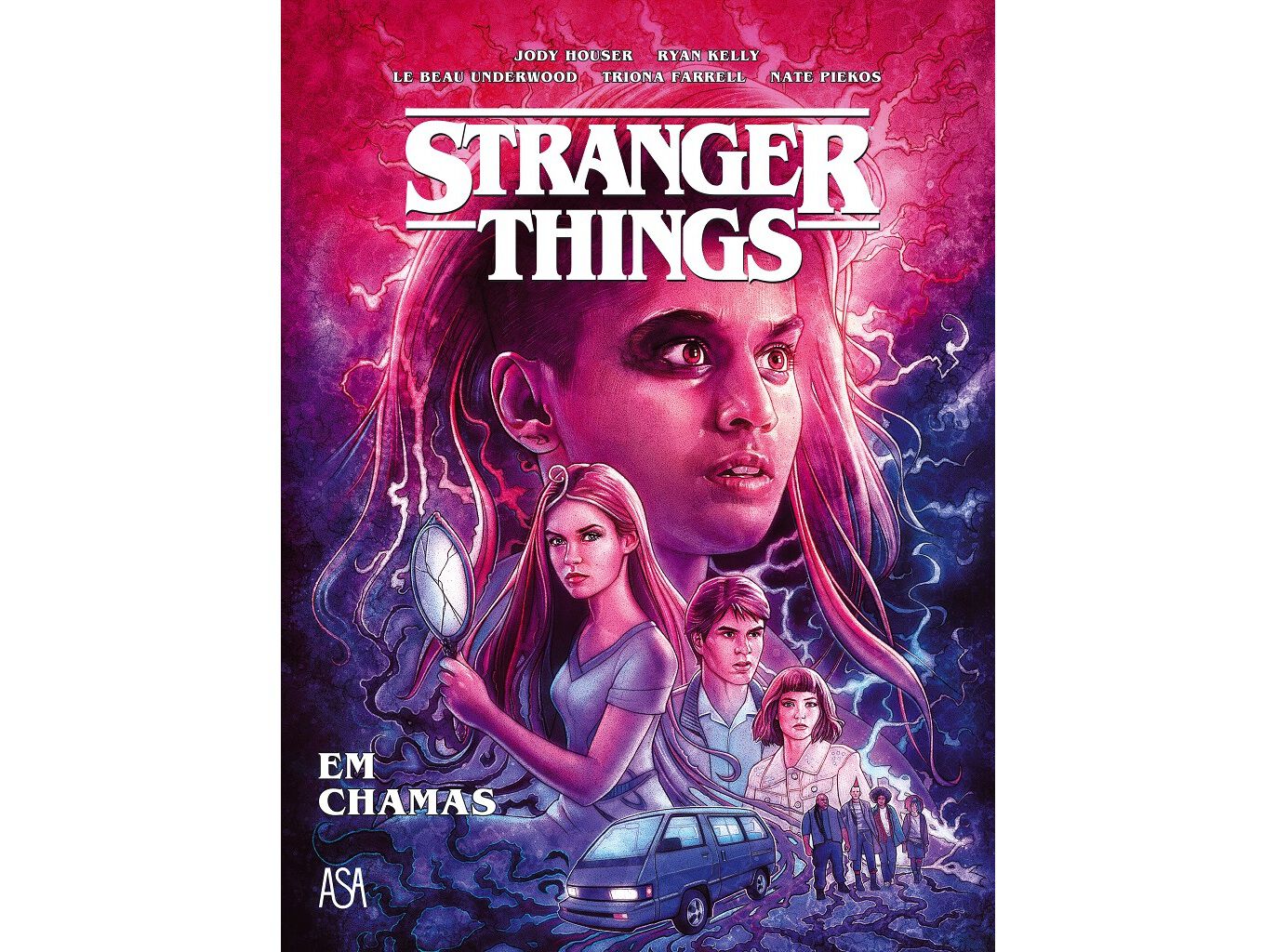 LIVRO STRANGER THINGS - EM CHAMAS :JODY HOUSER / STEFANO image number 1
