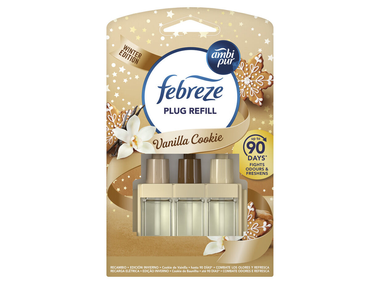 AMBIENTADOR EL&Eacute;TRICO AMBIPUR 3VOL REC COOKIE BAUNILHA 20ML image number 1