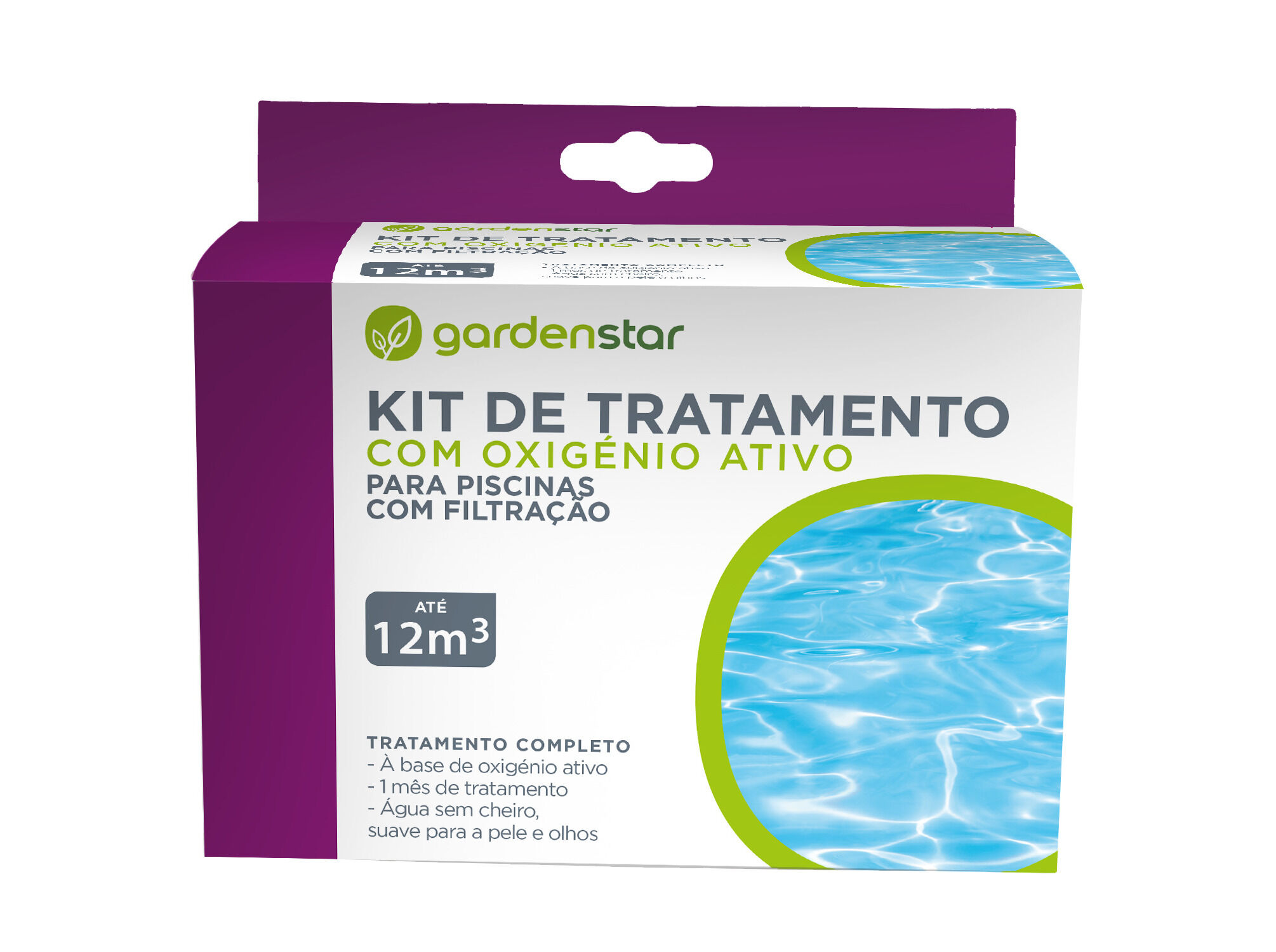 KIT TRATAMENTO &Aacute;GUA GARDENSTAR PISCINA COM FILTRO image number 0
