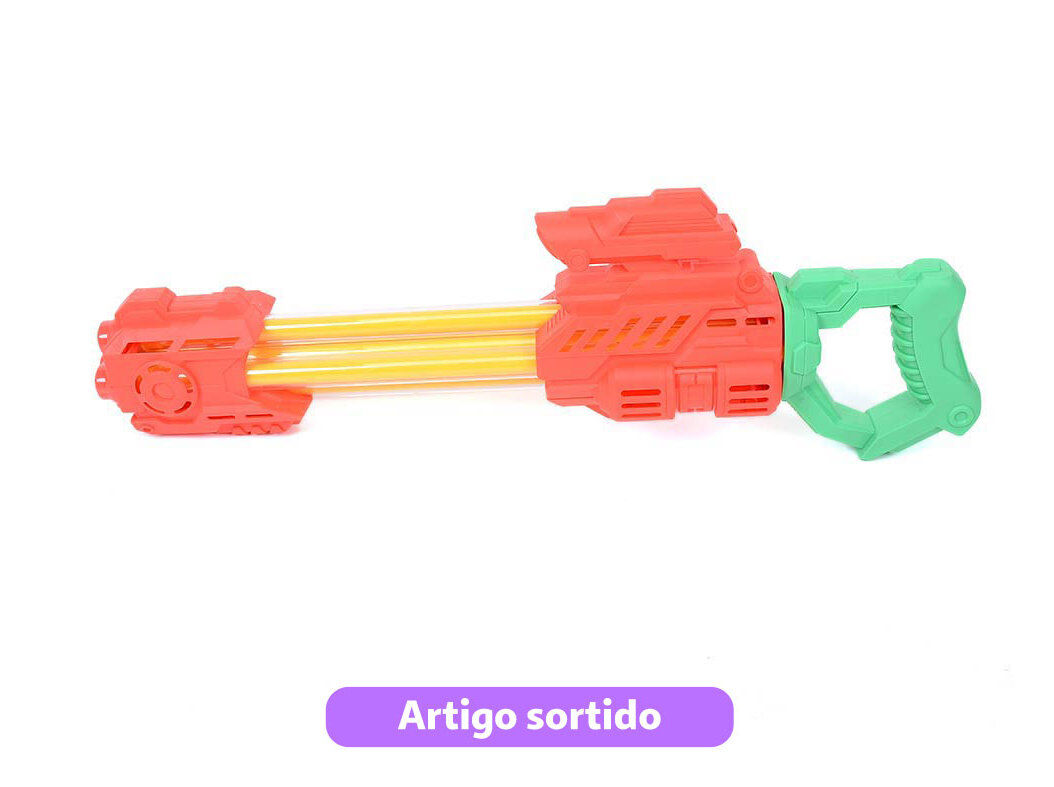 PISTOLA DE &Aacute;GUA ONE TWO FUN 55CM CORES SORTIDAS image number 3