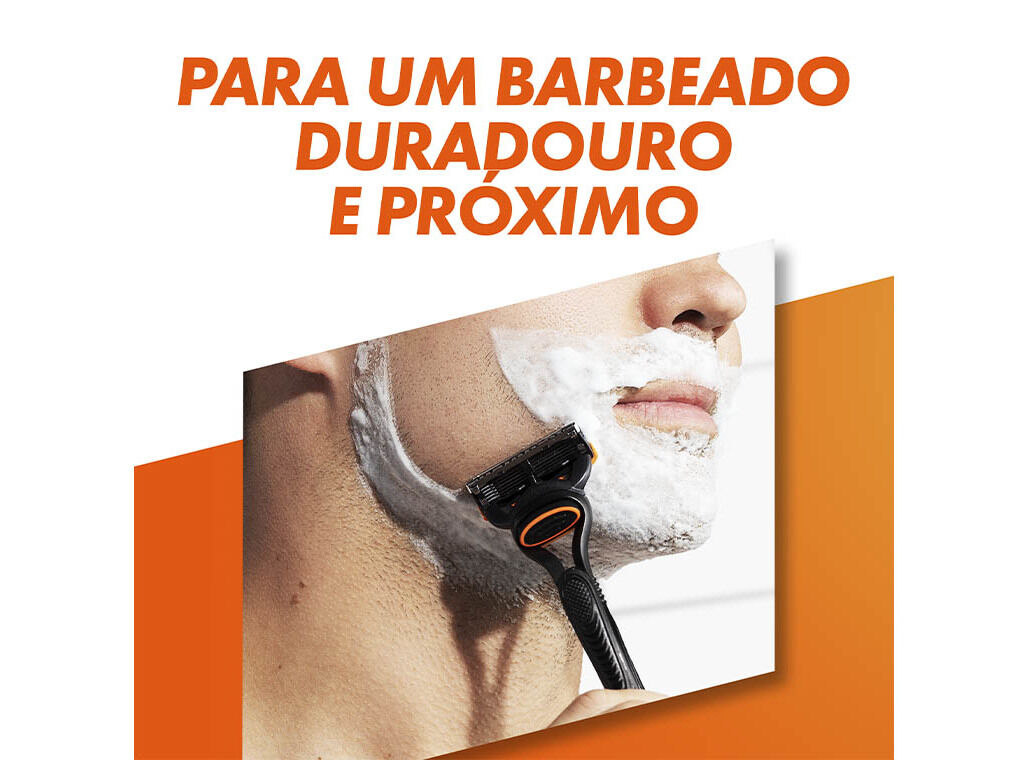 RECARGA DE L&Acirc;MINAS FUSION5 POWER GILLETTE 4 UN image number 4
