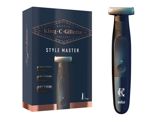 Máquina de Barbear e Aparador Style Master King C. Gillette