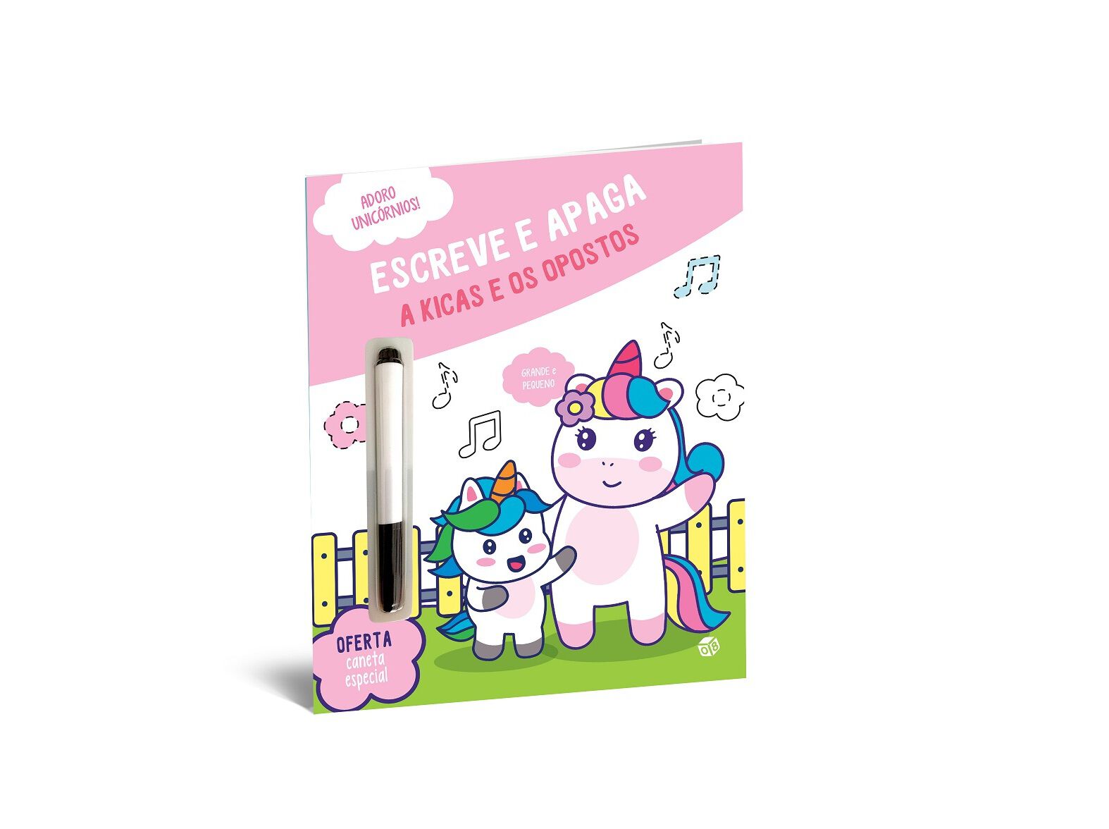 LIVRO ADORO UNIC&Oacute;RNIOS A KIKAS E OS OPOSTOS image number 0