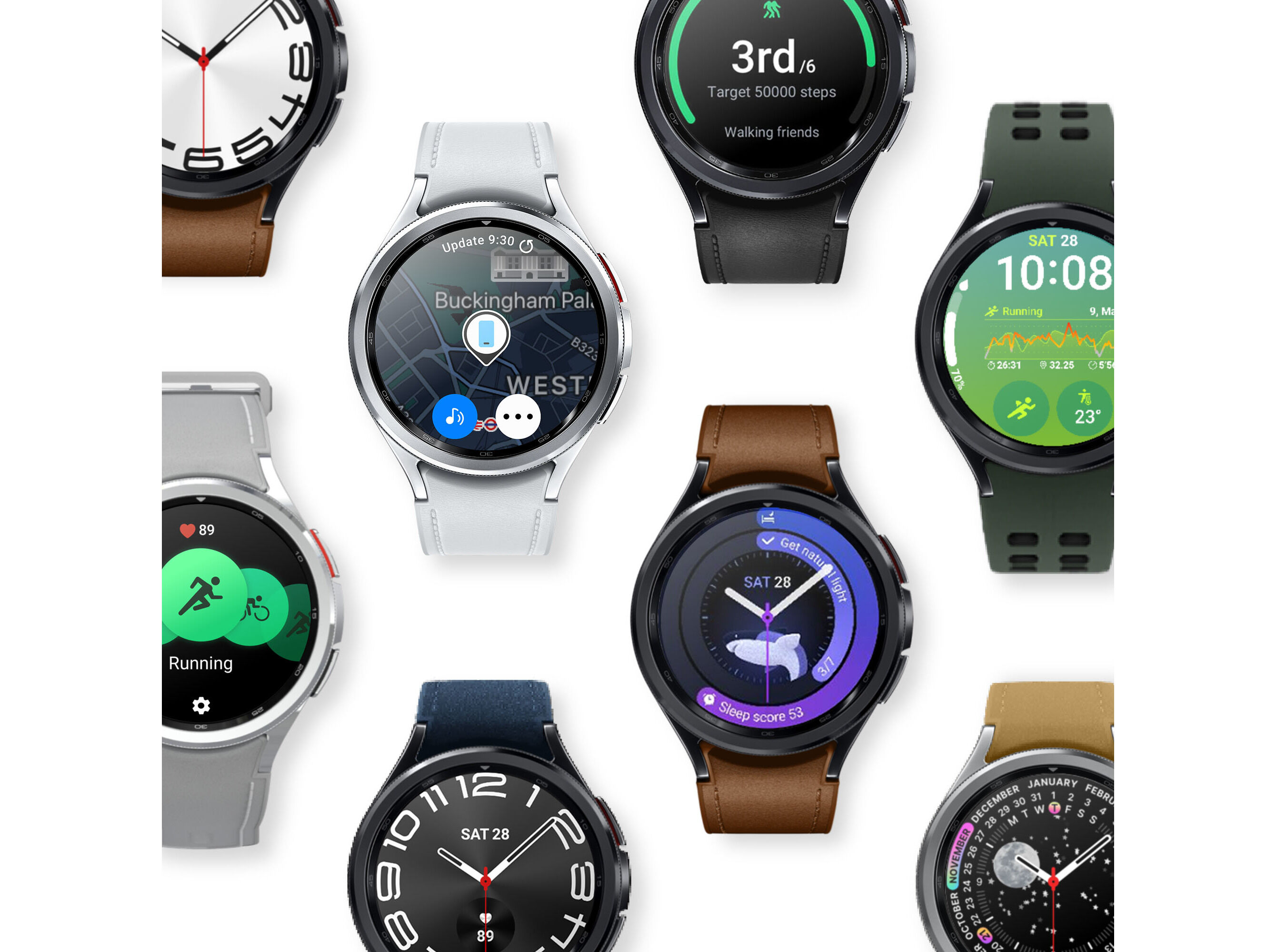 SMARTWATCH SAMSUNG WATCH6 CLASSIC 47MM BLUETOOTH PRETO image number 6