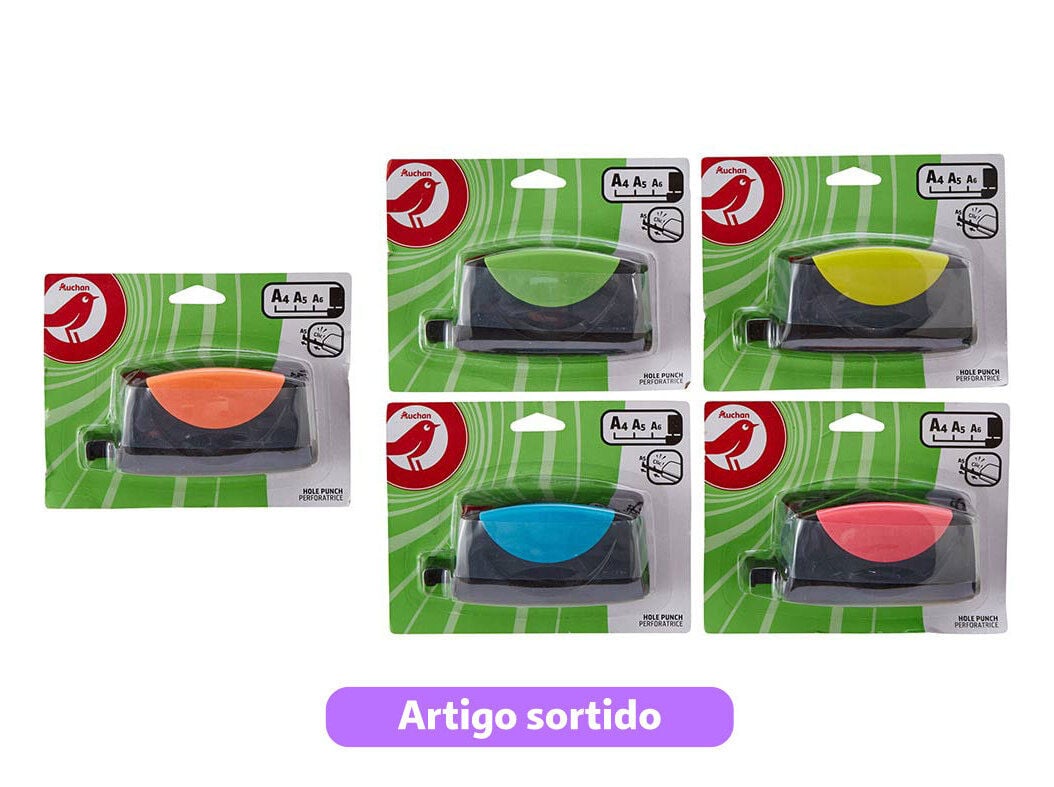 FURADOR AUCHAN CORES SORTIDAS