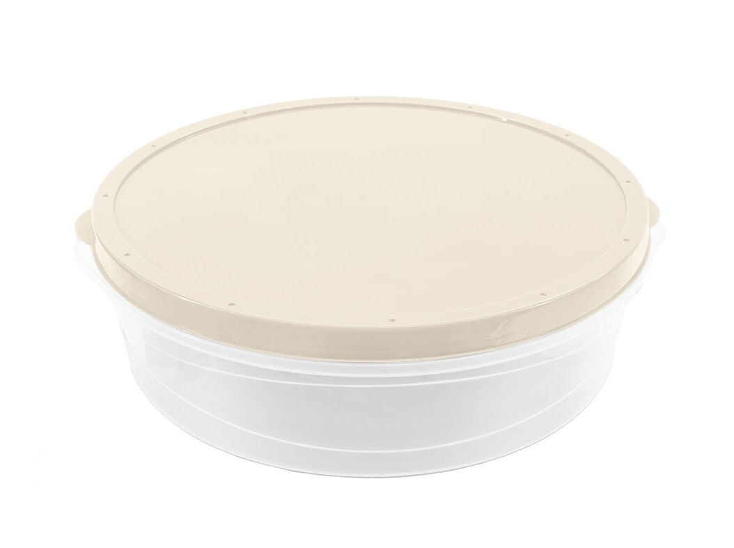 CAIXA HERM&Eacute;TICA ACTUEL BRANCO &Oslash;28CM image number 0