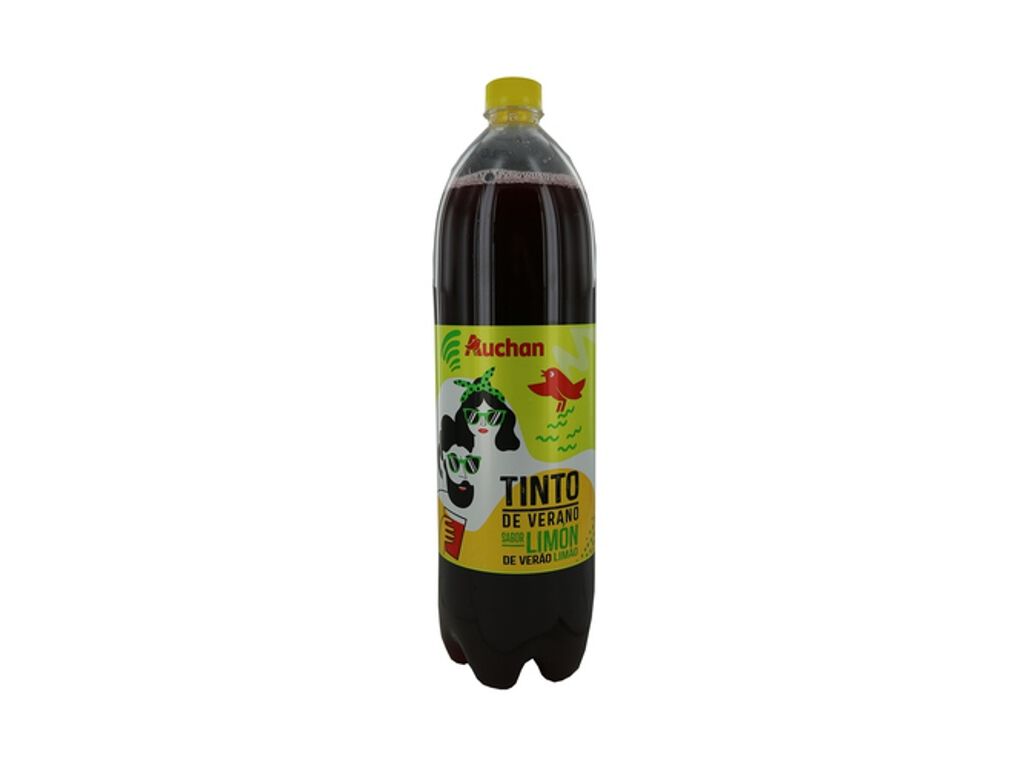 TINTO DE VER&Atilde;O AUCHAN LIM&Atilde;O 1.5L