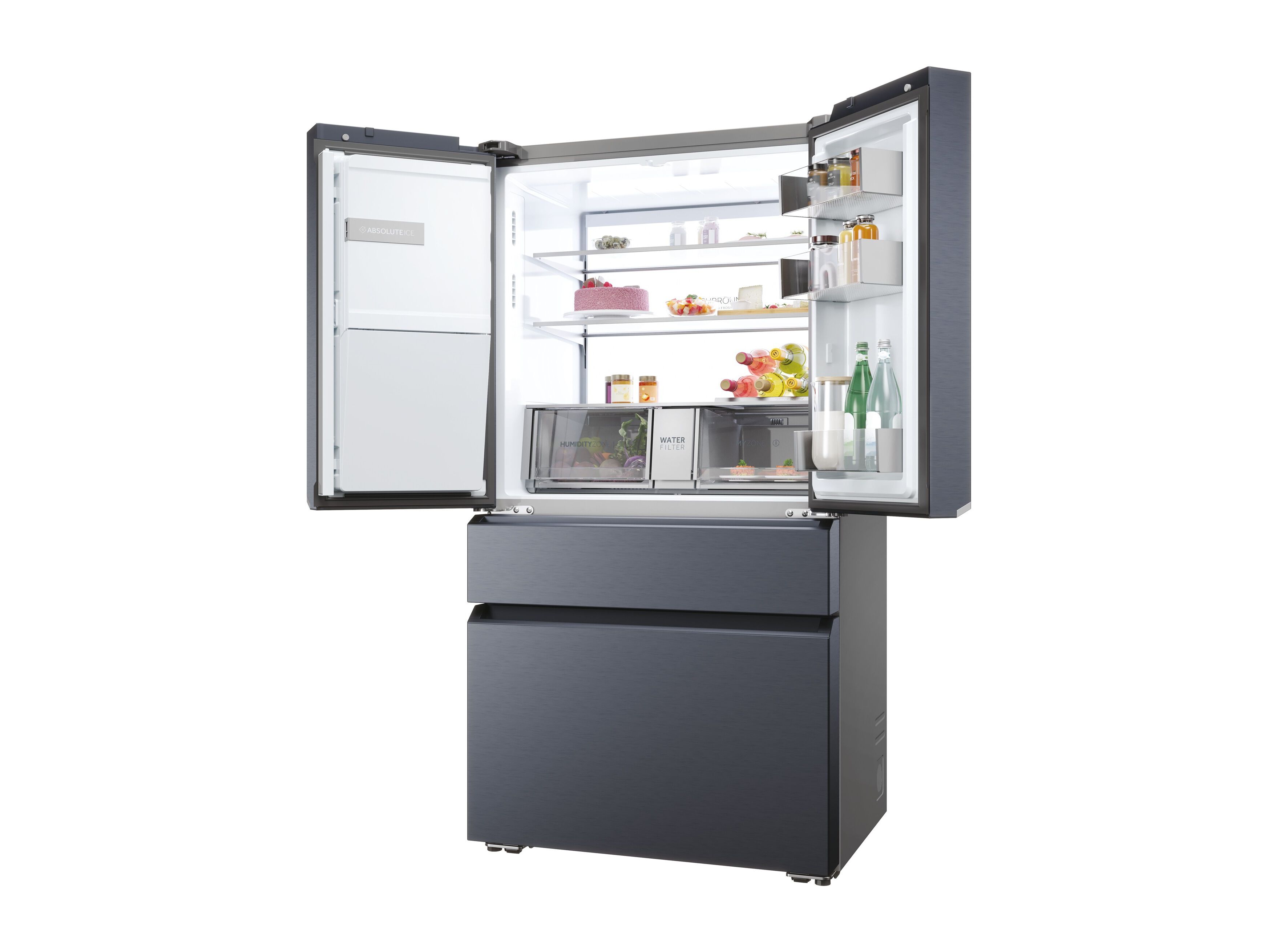 FRIGOR&Iacute;FICO AMERICANO HAIER HFW7918EIMB NO FROST E 601L image number 8