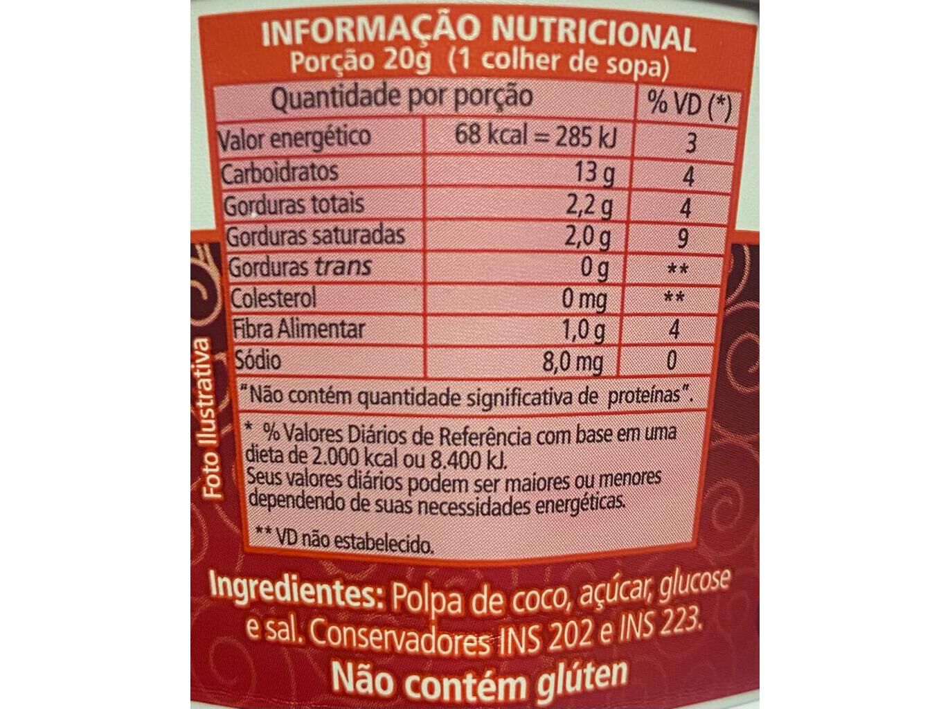 COCADA SOCOCO CREMOSA BRANCA 335G image number 1