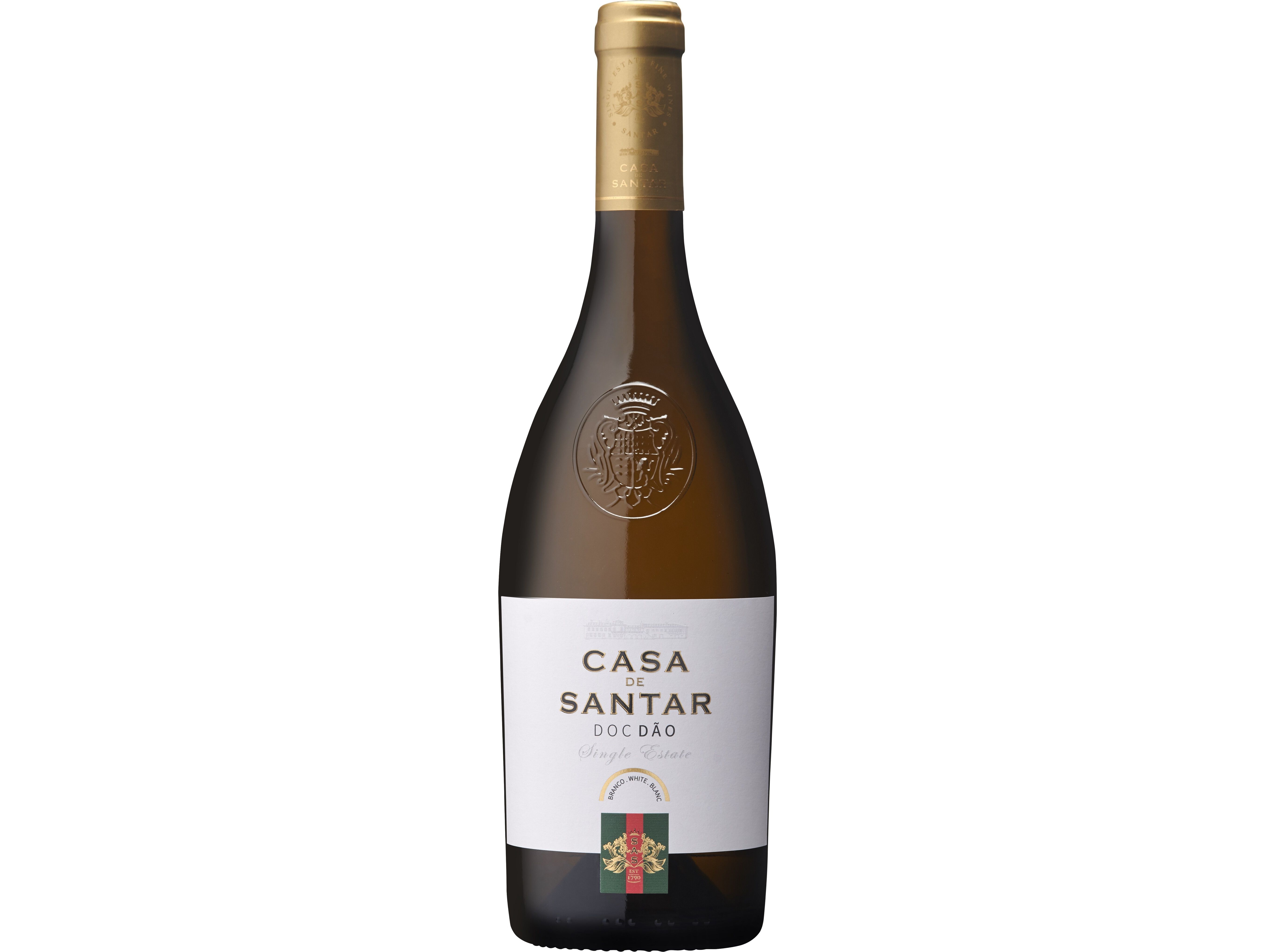 VINHO BRANCO CASA DE SANTAR D&Atilde;O 0.75L image number 0