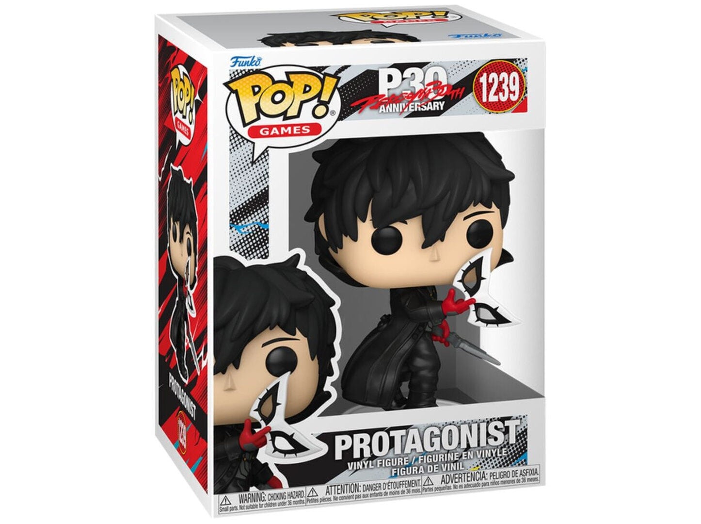 FIGURA POP! FUNKO P5R PROTAGONIST
