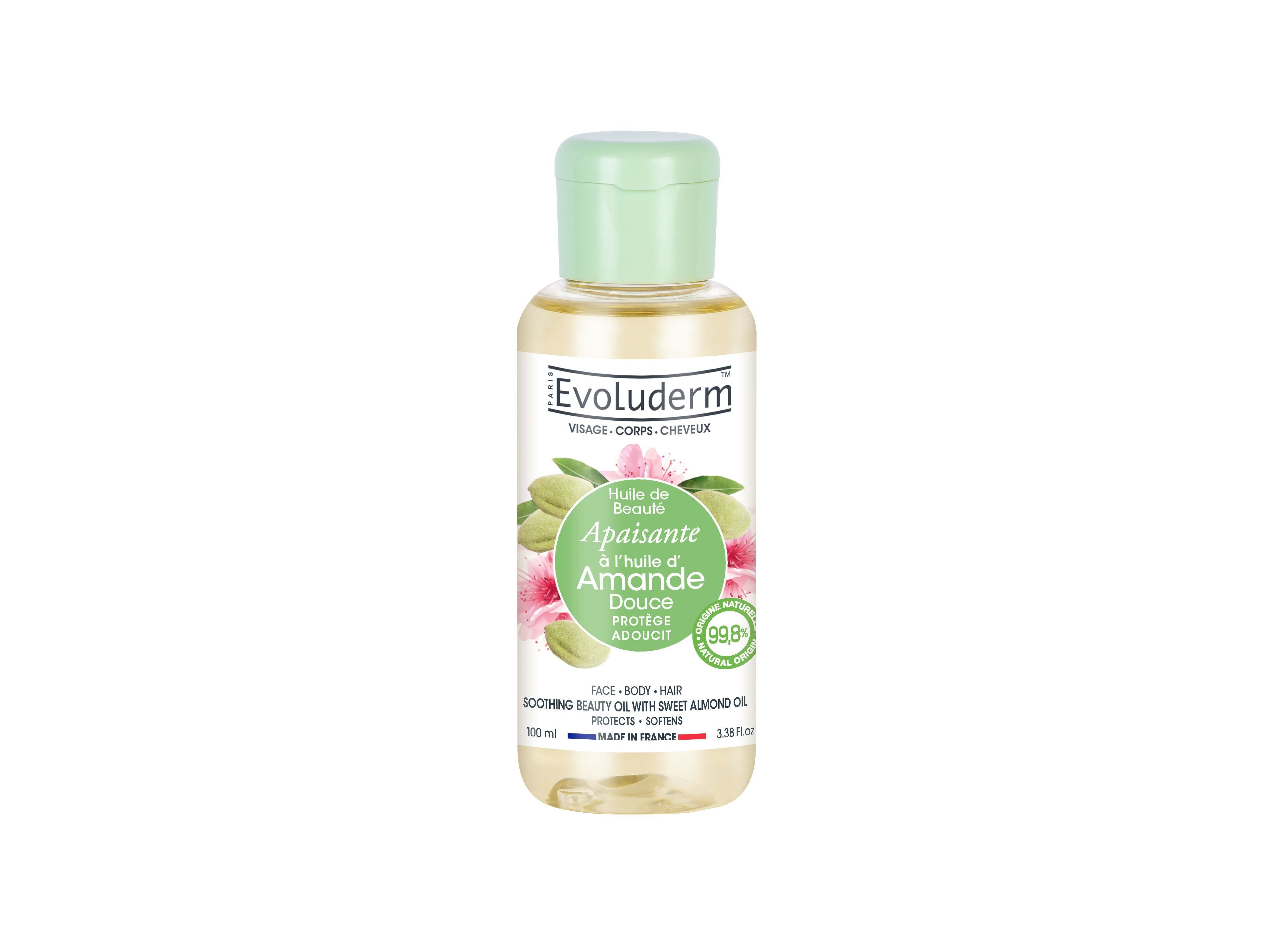 &Oacute;LEO EVOLUDERM AM&Ecirc;NDOAS DOCES 100 ML image number 0