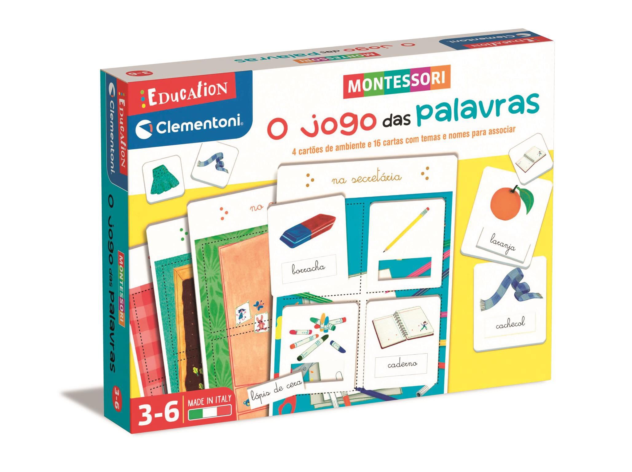 MONTESSORI CLEMENTONI O JOGO DAS PALAVRAS