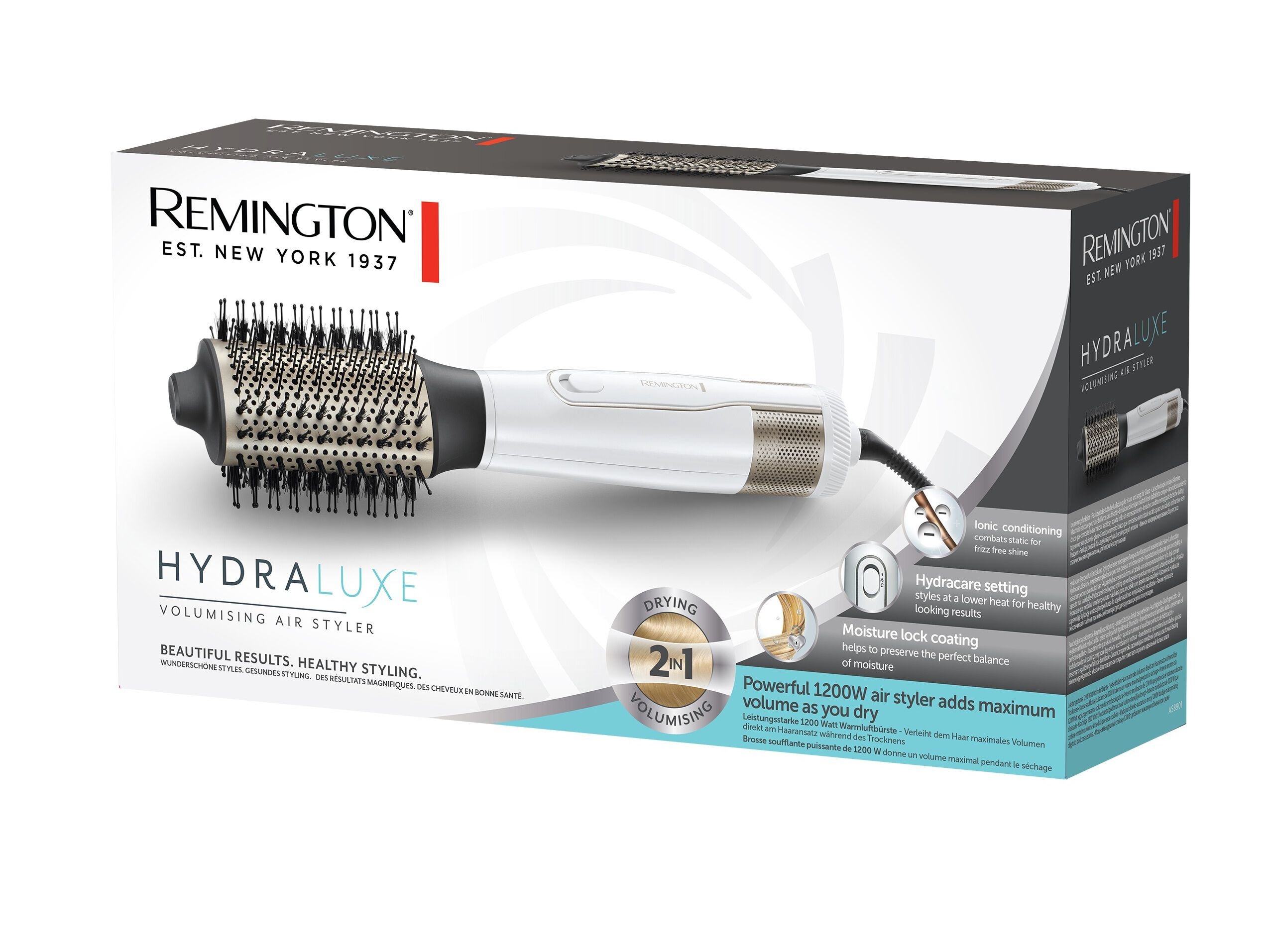 MODELADOR CABELO REMINGTON AS8901 HYDRALUXE 1200W image number 3