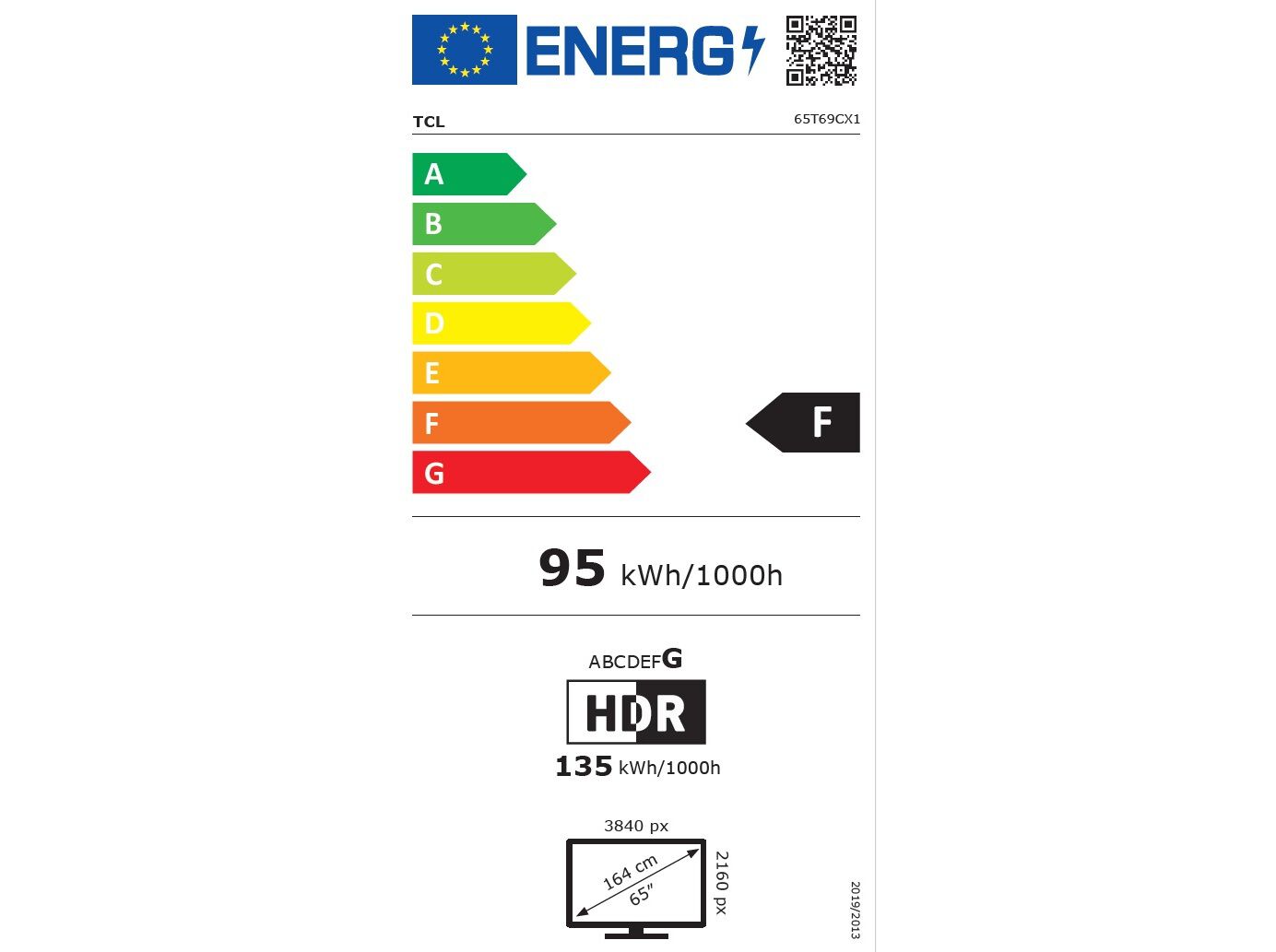 TV TCL 65T69C 65" QLED GOOGLE TV image number 7