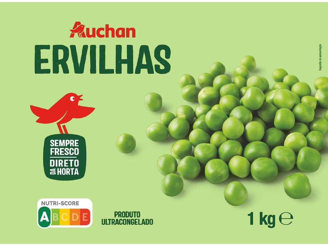 ERVILHAS AUCHAN ULTRACONGELADAS 1KG image number 0