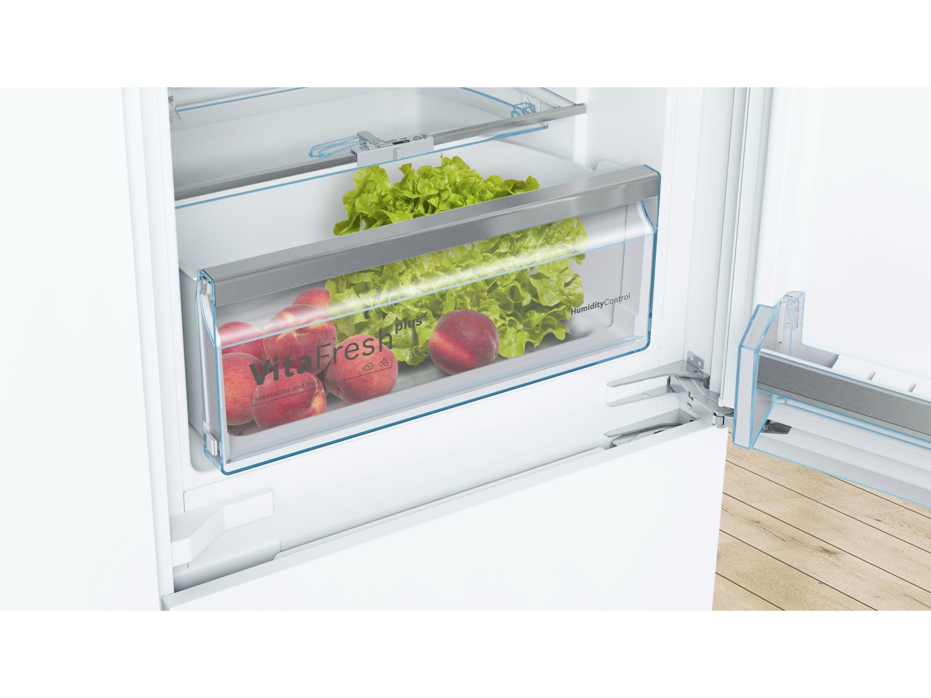 COMBINADO ENCASTRE BOSCH KIS86AFE0 INOX E 266LT LOW FROST image number 5