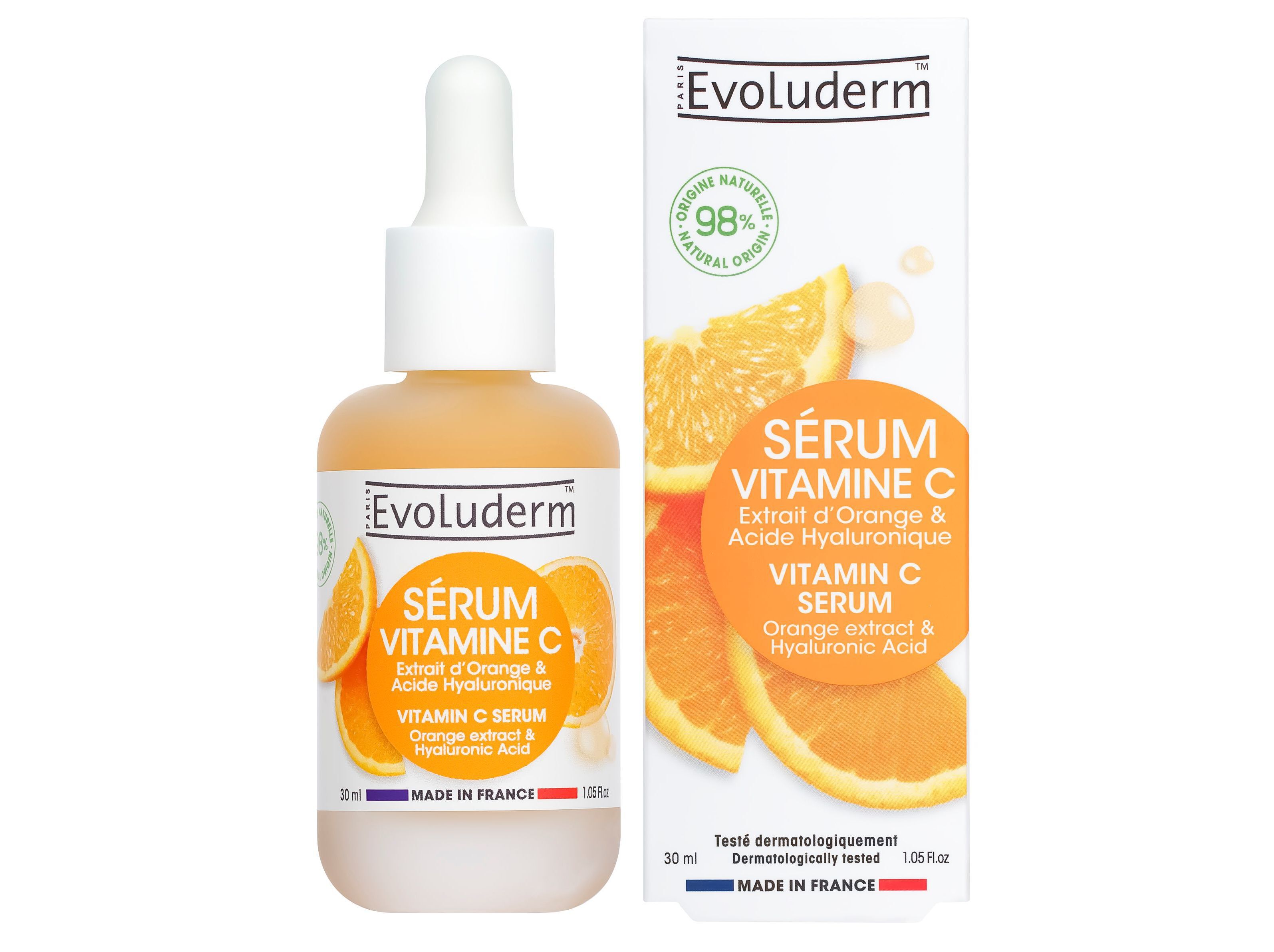 S&Eacute;RUM EVOLUDERM VITAMINA C 30 ML image number 0