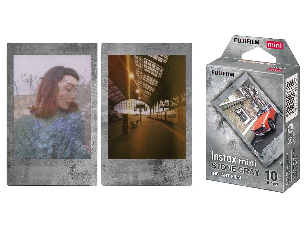 CARGA COLORFILM FUJIFILM STONE GRAY INSTAX MINI 10PK image number 1