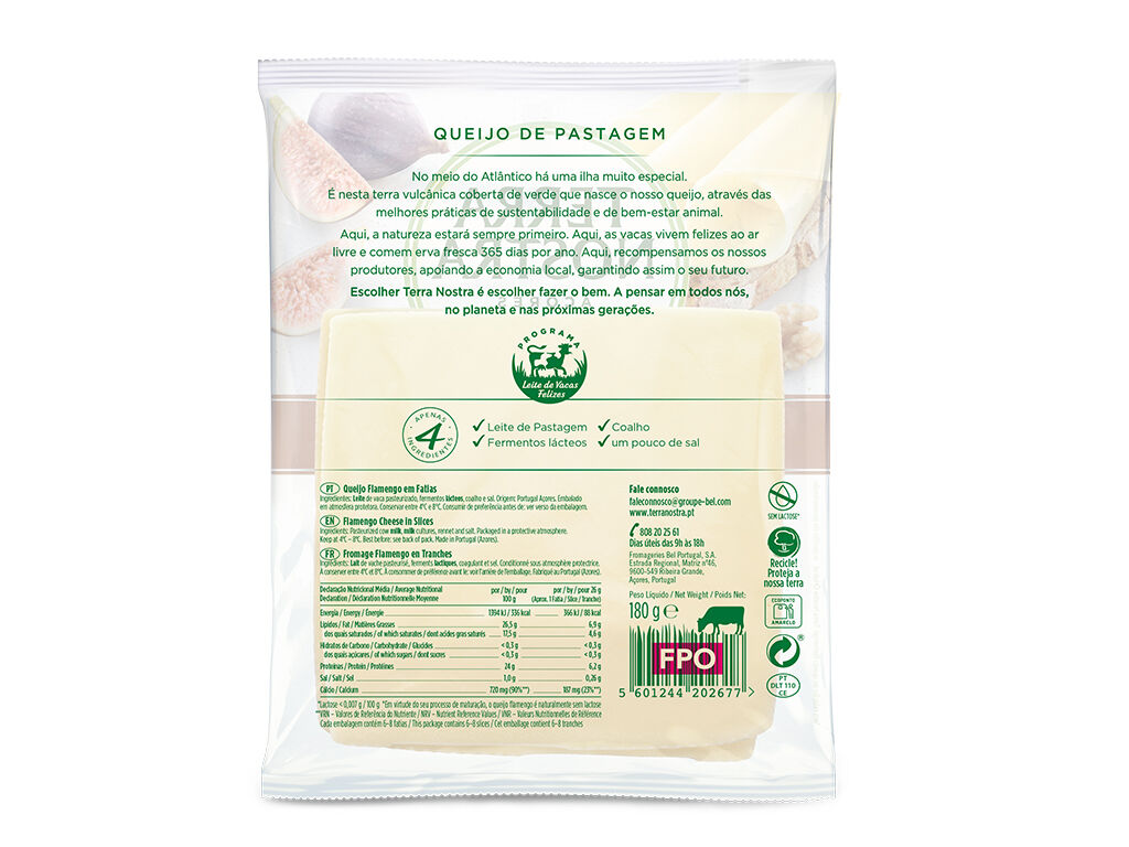 QUEIJO TERRA NOSTRA CURADO FATIAS 180G image number 1