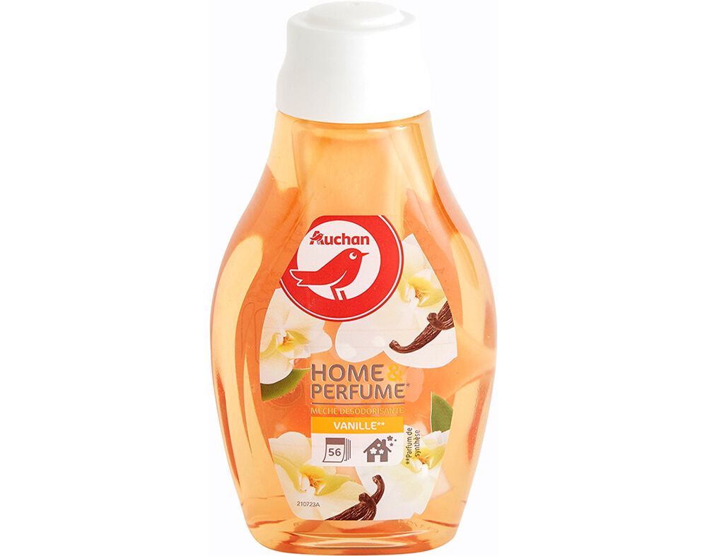 AMBIENTADOR AUCHAN MECHA BAUNILHA 375ML