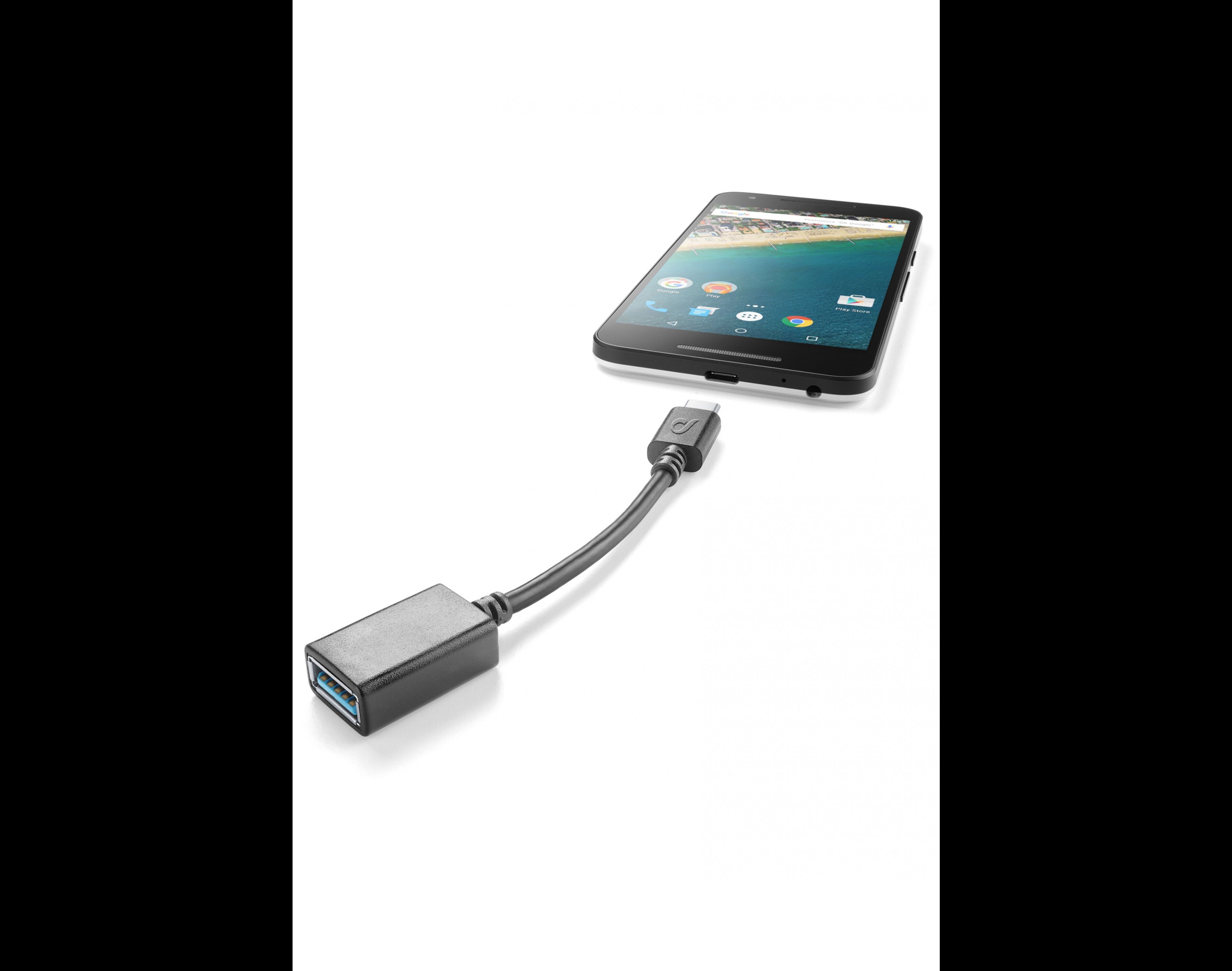 CABO ADAPTADOR CELLULARLINE USB-C/USB USBADAPTERTOUSBCK image number 0