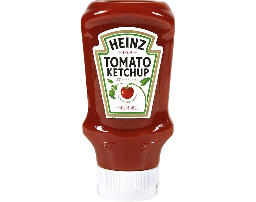 KETCHUP HEINZ TOP DOWN 460G
