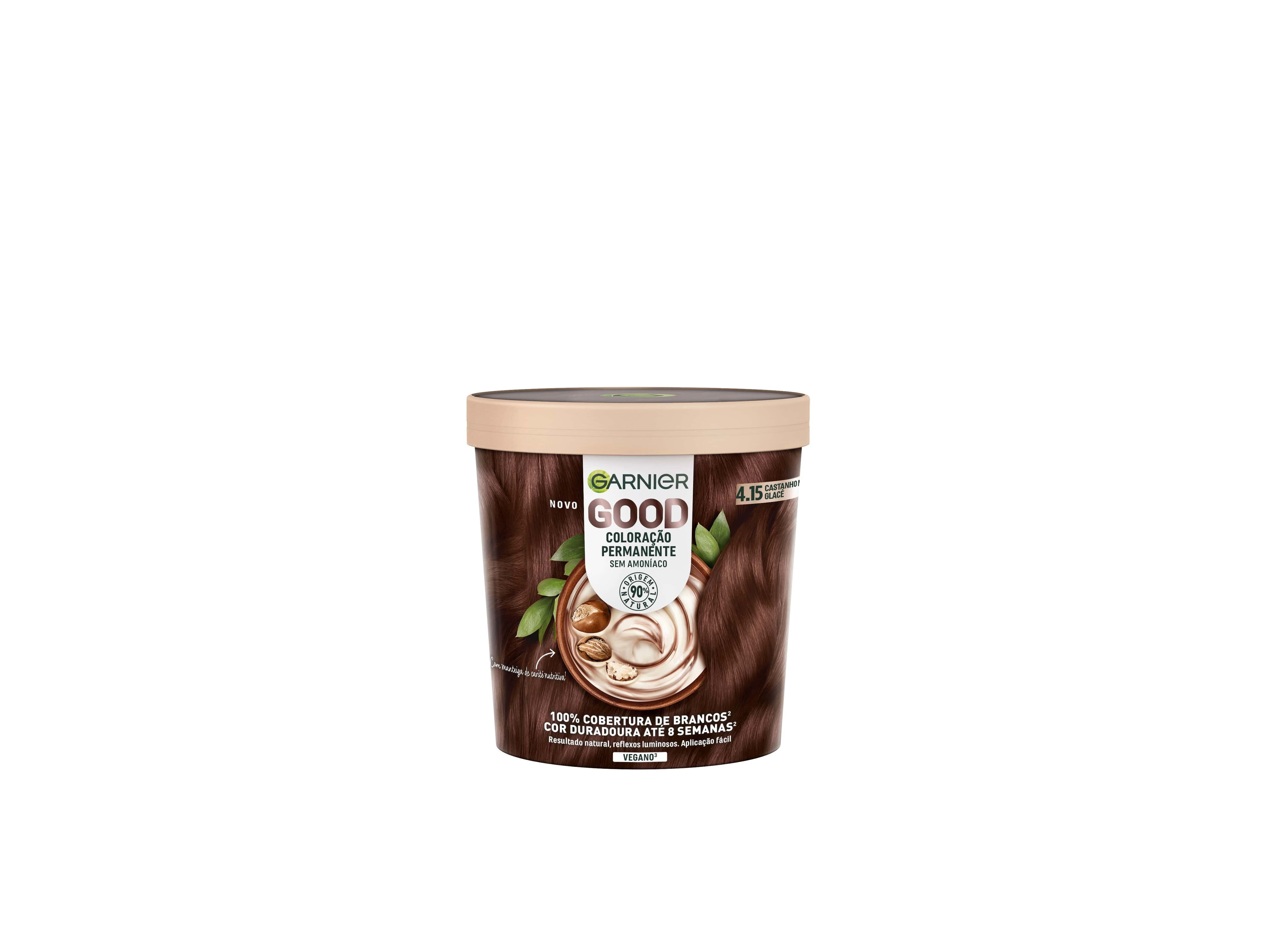 COLORA&Ccedil;&Atilde;O GARNIER GOOD 4.15 ICED CHESTNUT BROWN