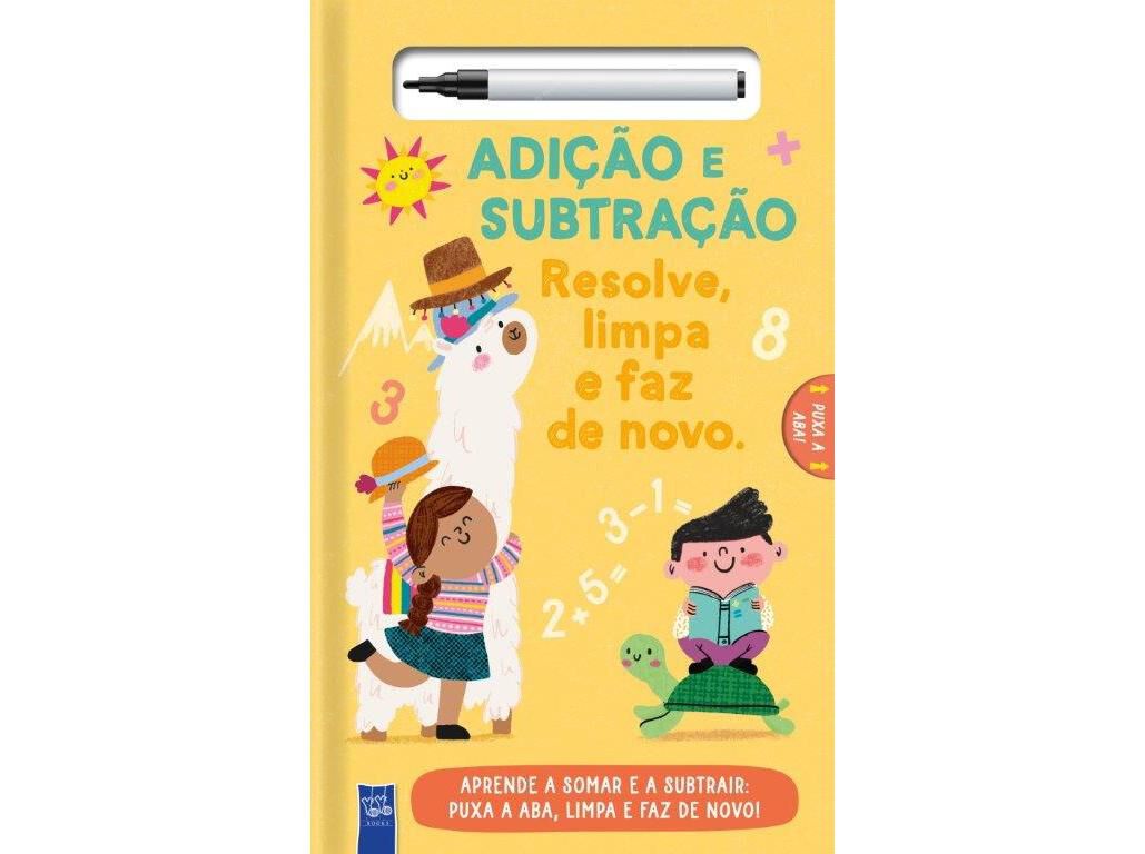 LIVRO ADI&Ccedil;&Atilde;O E SUBTRA&Ccedil;&Atilde;O RESOLVE LIMPA E FAZ DE NOVO image number 0