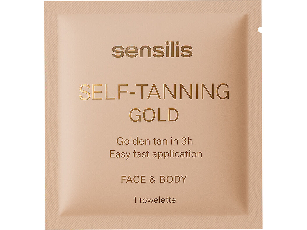 TOALHITAS AUTOBRONZEA SENSILIS GOLD 6 TOALHITAS image number 0