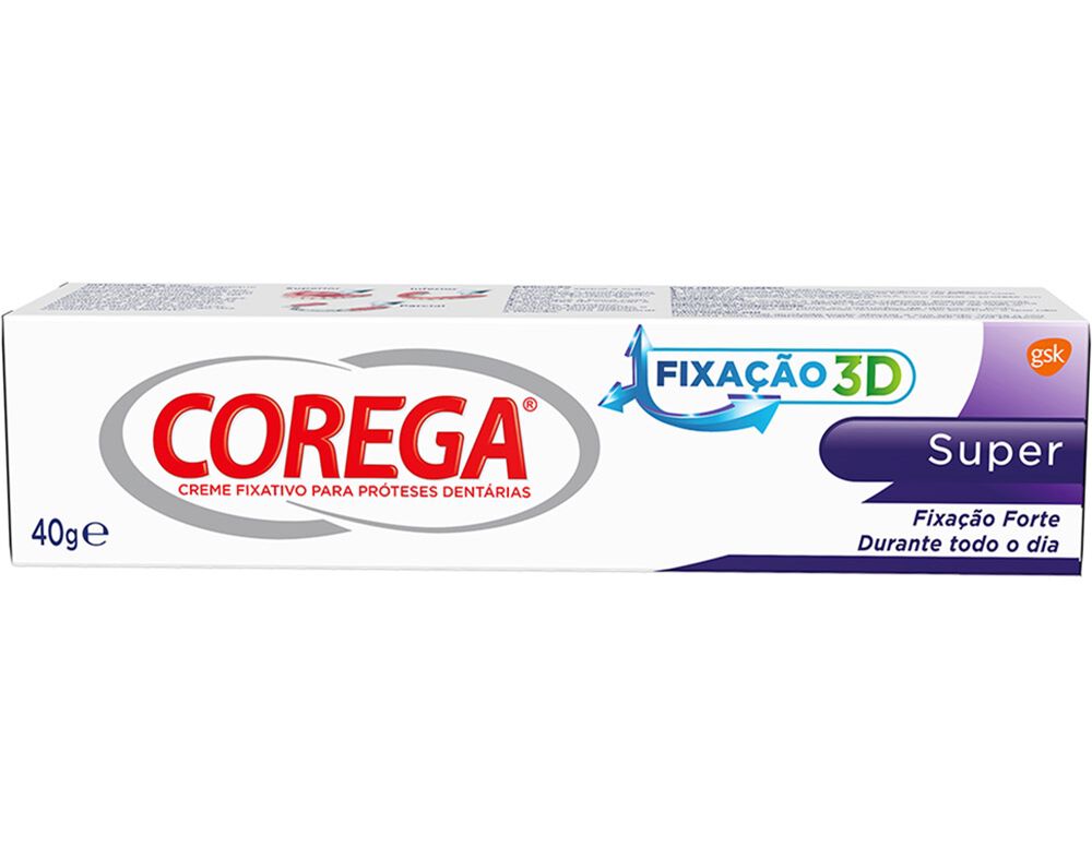 CREME COREGA FIXADOR SUPER 40G