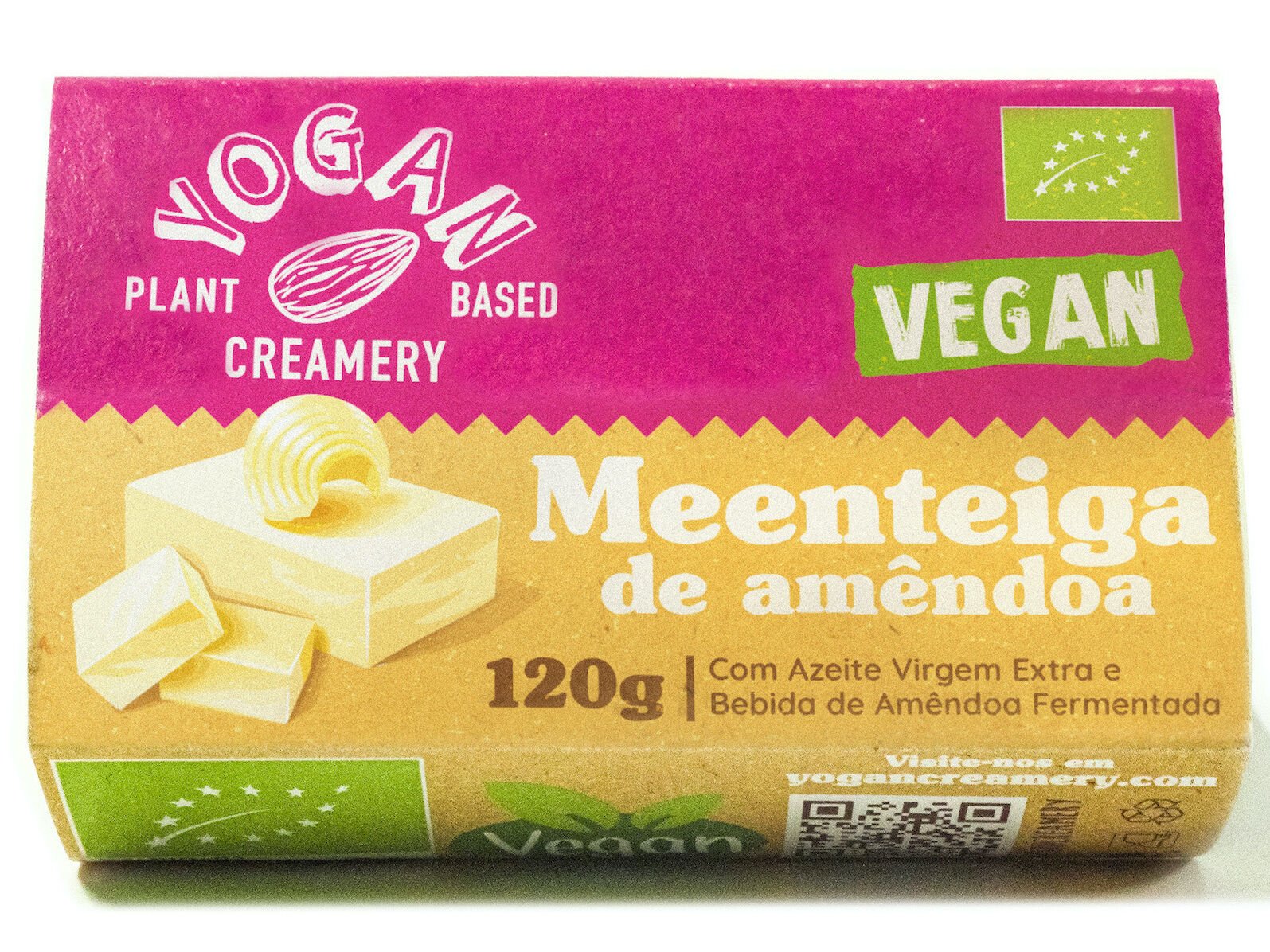 PASTA AM&Ecirc;NDOA E AZEITE YOGAN BIO MANTEIGA 120G image number 0