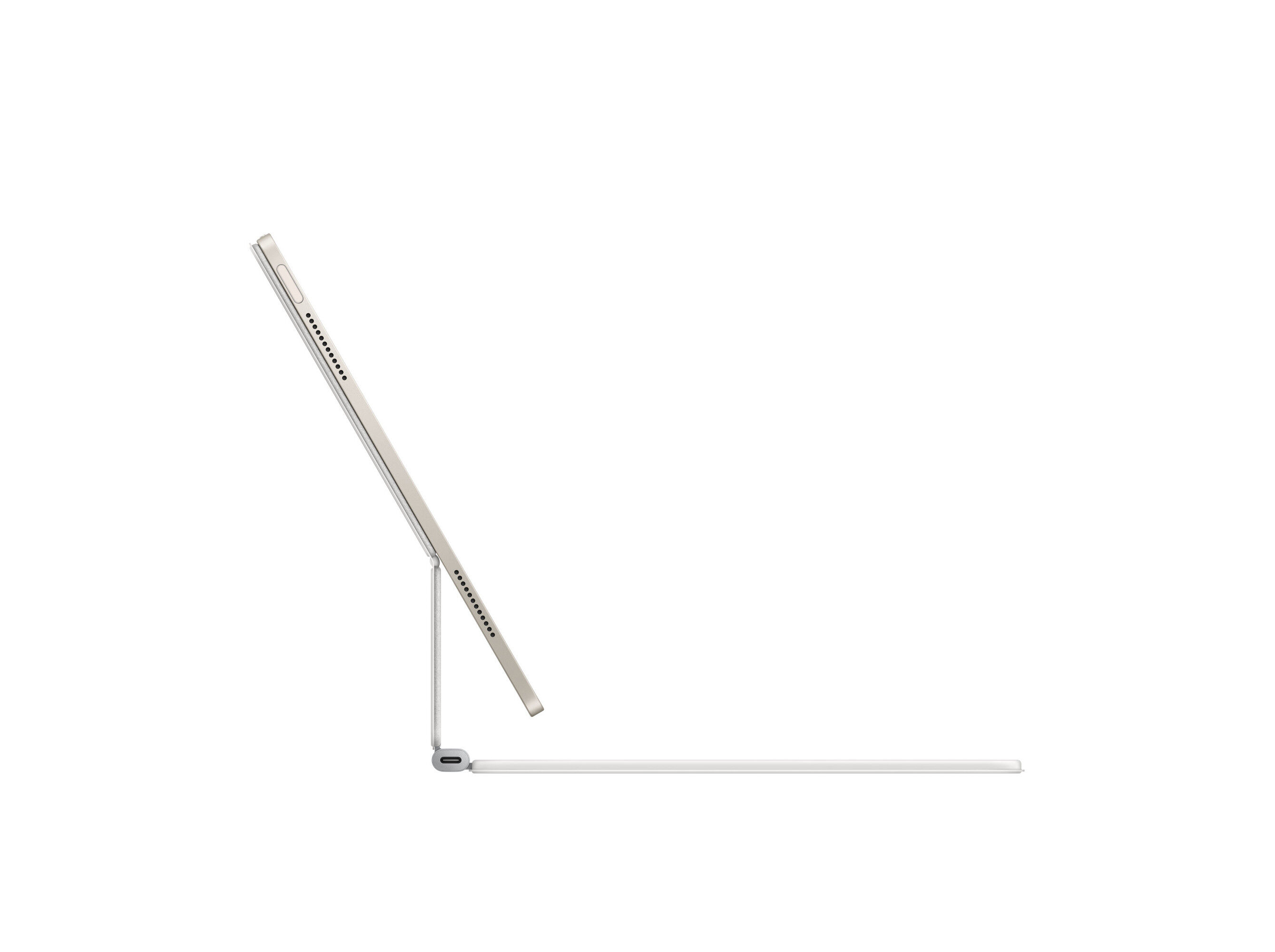 TECLADO MAGIC KEYBOARD APPLE PARA IPAD 13'' BRANCO image number 3