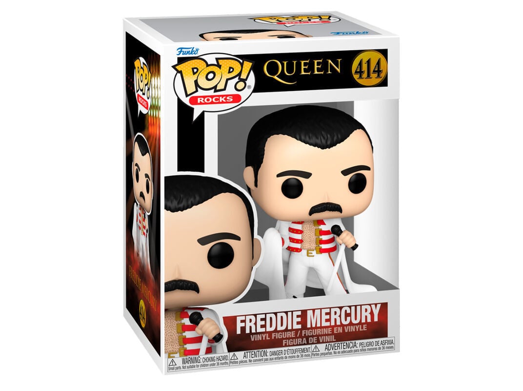FIGURA FUNKO POP! QUEEN FUNKO FREDDIE MERCURY W/ CAPE