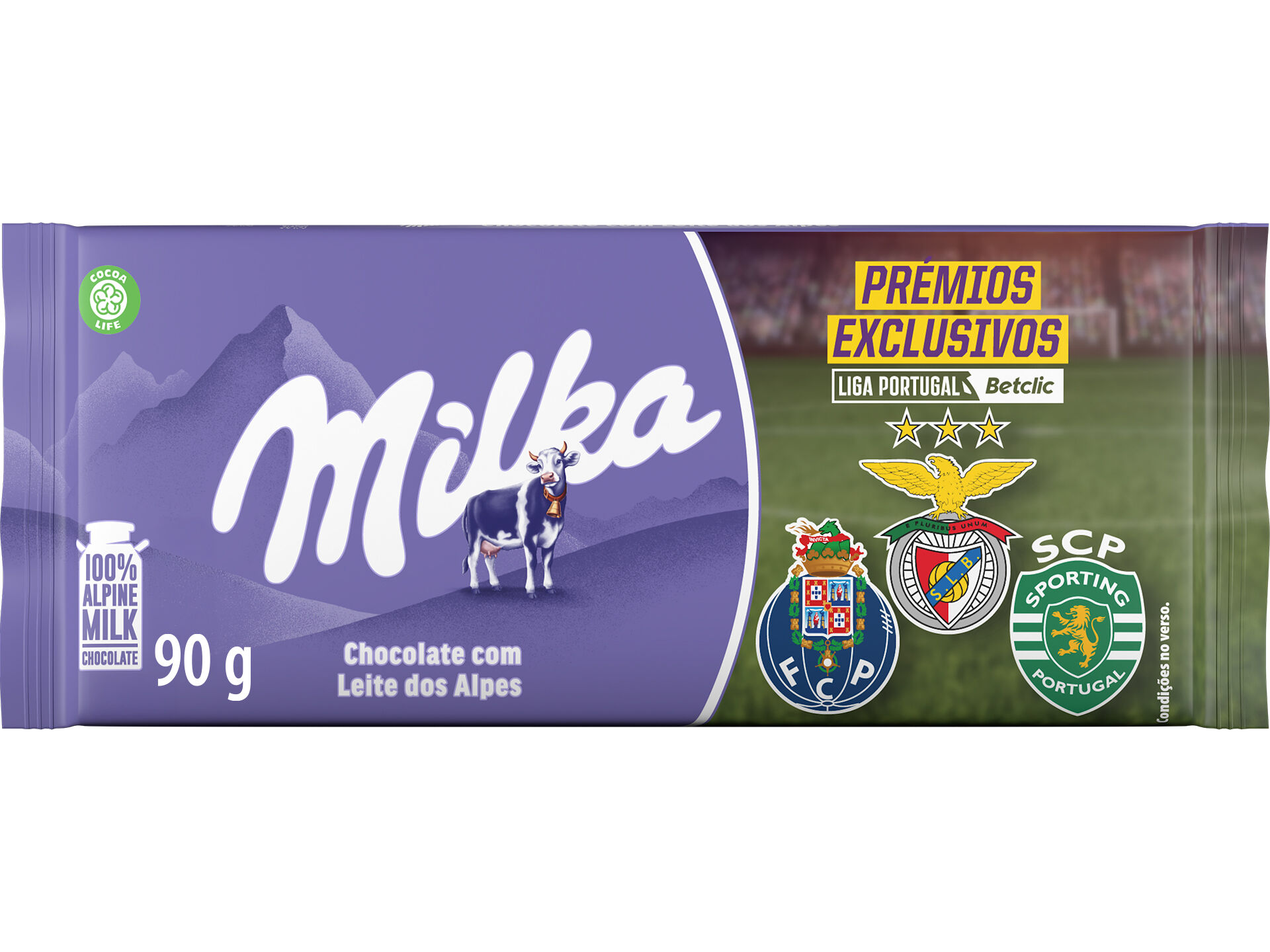 CHOCOLATE MILKA LEITE 90 G