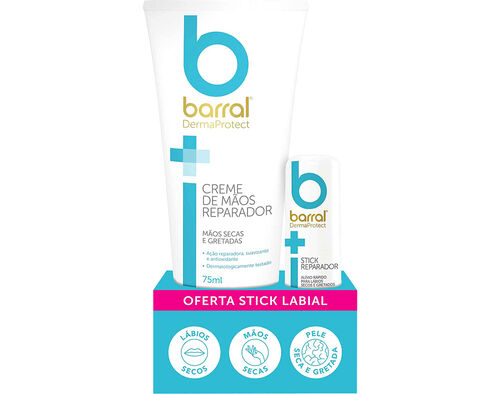 CREME MAOS BARRAL DERMAPROTECT 75ML OF ST LABIOS image number 0
