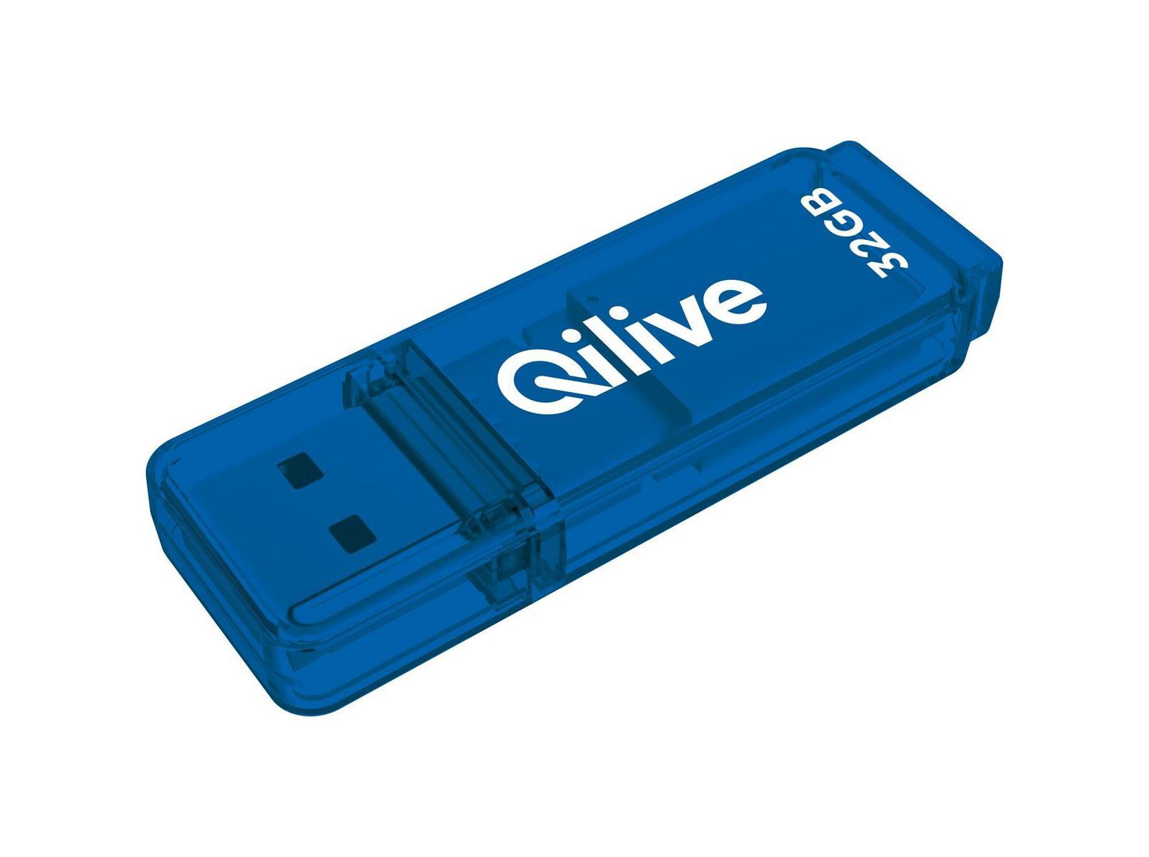PEN USB QILIVE 32GB 3.0 AZUL image number 1