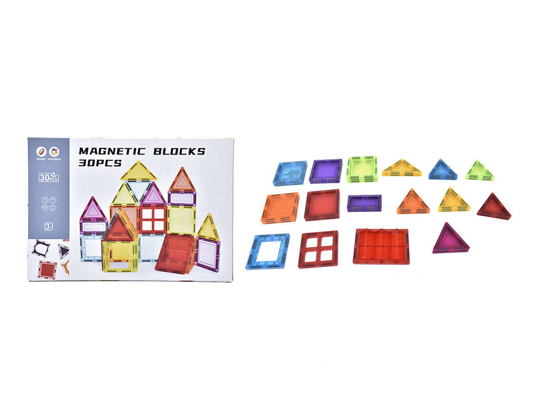 BLOCOS MAGN&Eacute;TICOS 30 PE&Ccedil;AS