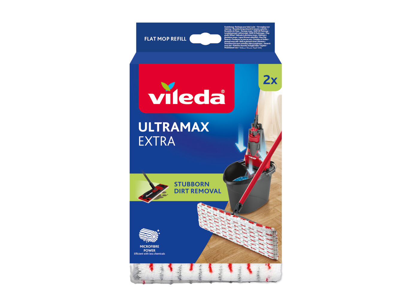 RECARGA MICROFIBRA PARA MOPA ULTRAMAX VILEDA image number 0