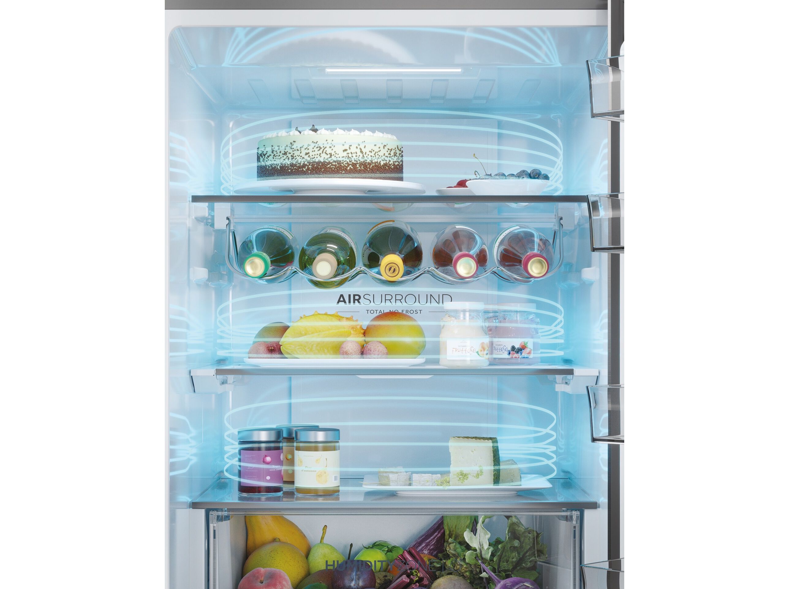 FRIGOR&Iacute;FICO COMBINADO HAIER HTW5618CNMG NO FROST C 360L INOX image number 17