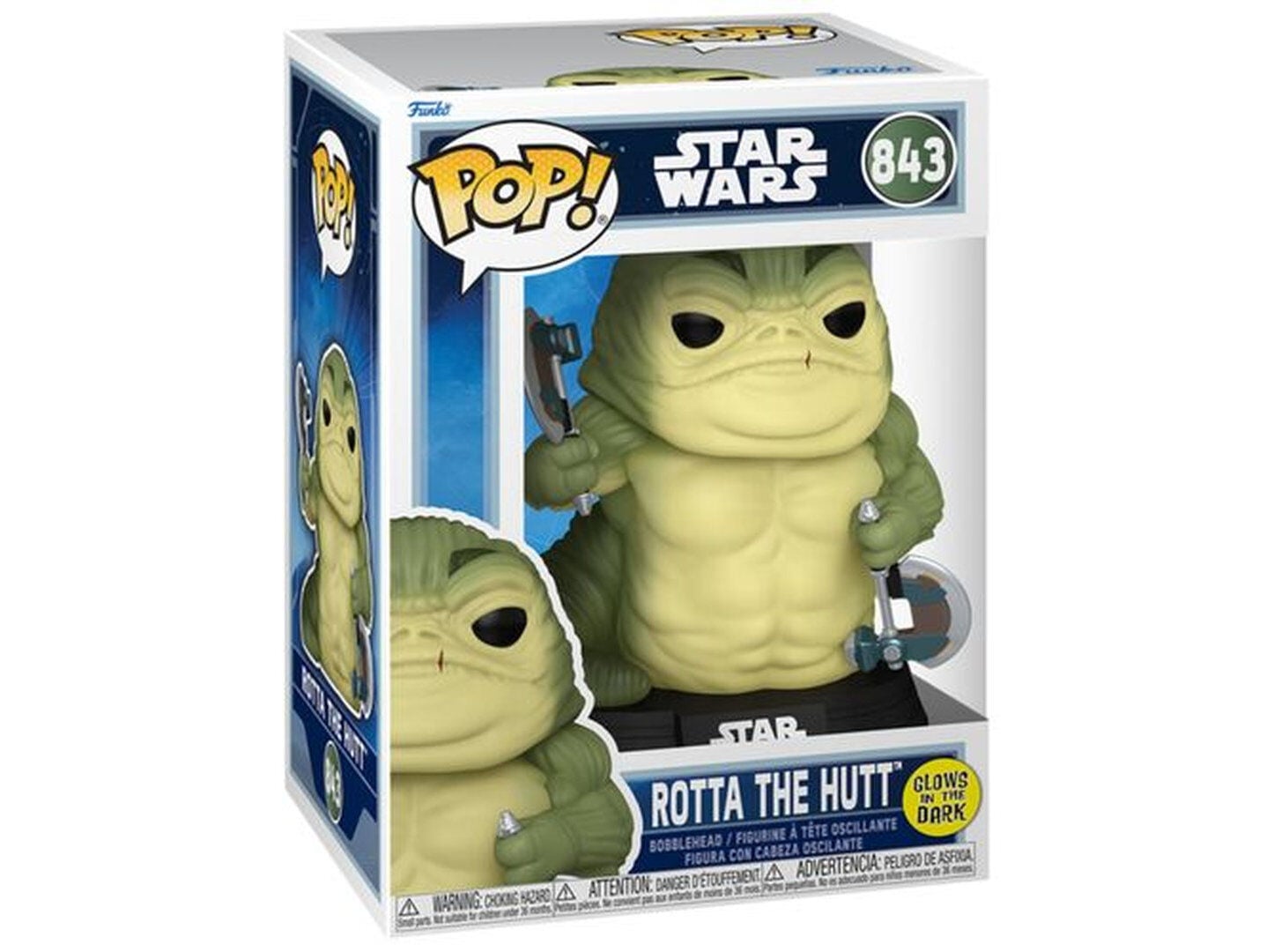 FIGURA POP! FUNKO POP STAR WARS: M&G S2 - ROTTA THE HUTT image number 0