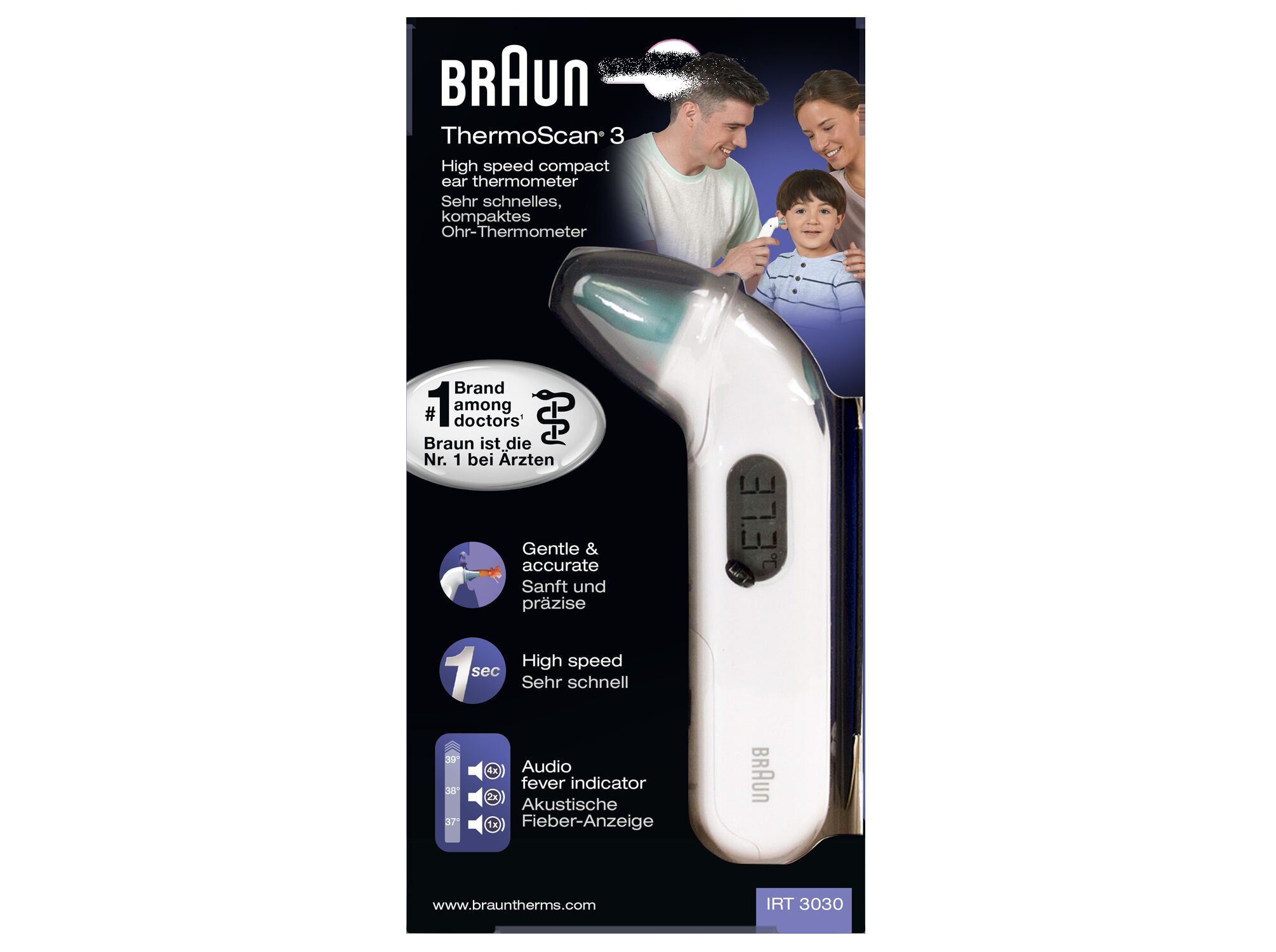 TERM&Oacute;METRO BRAUN AURICULAR THERMOSCAN