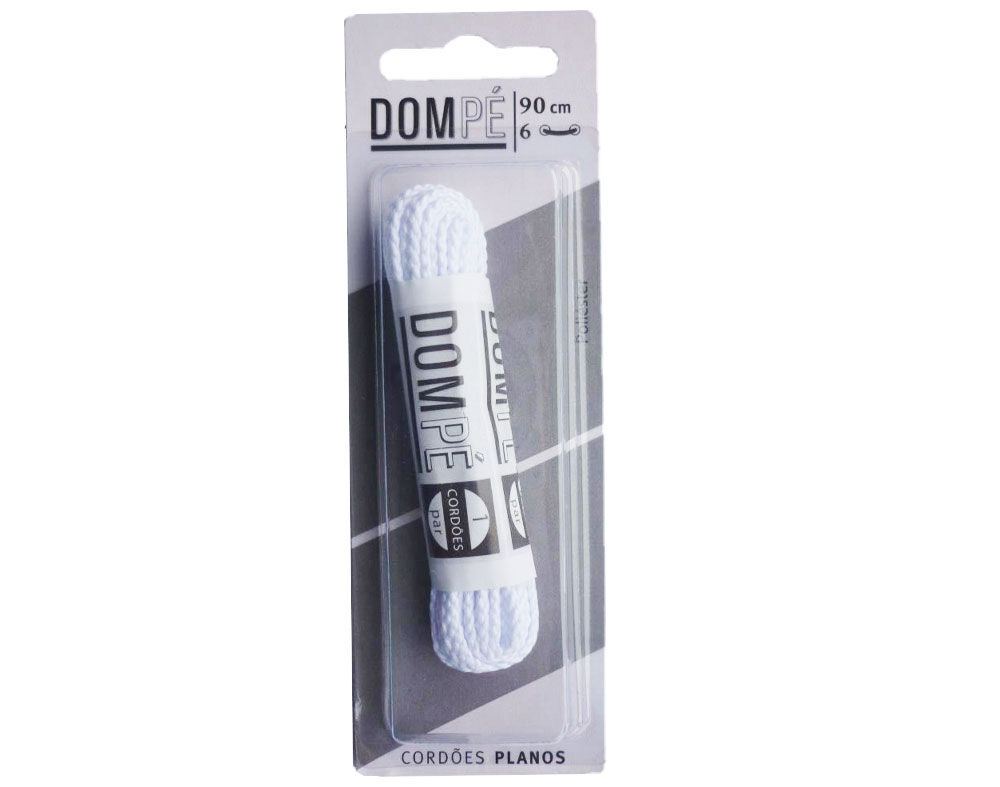 CORDAO PLANO DOM P&Eacute; BRANCO 90CM