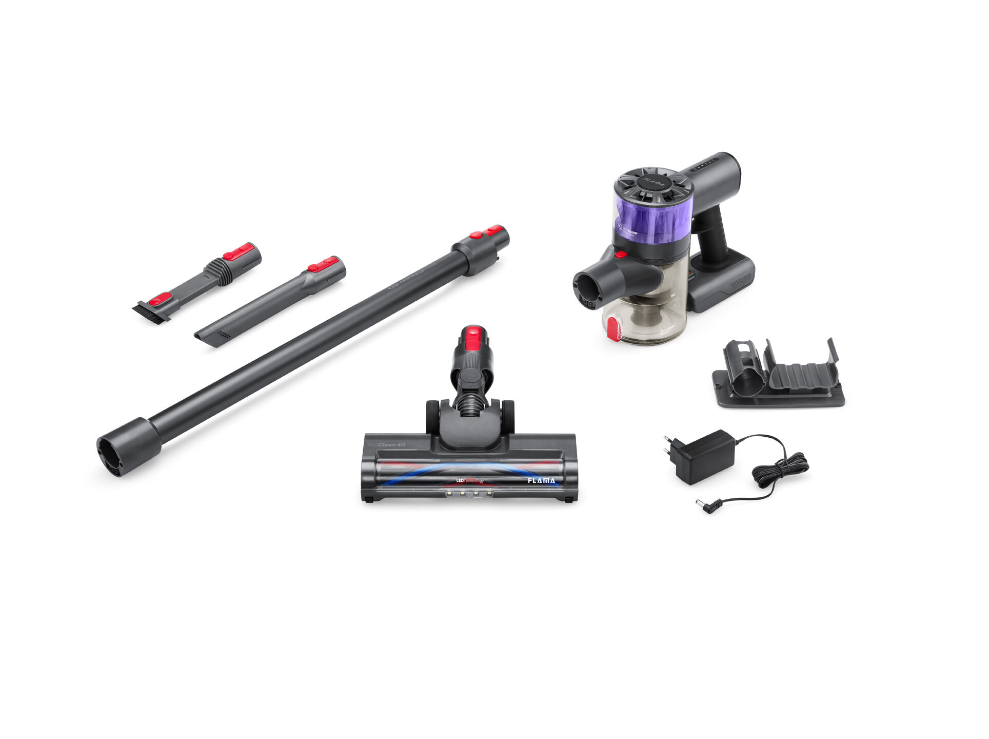 ASPIRADOR VERTICAL FLAMA 1644FL PROCLEAN 40 22.2V image number 6