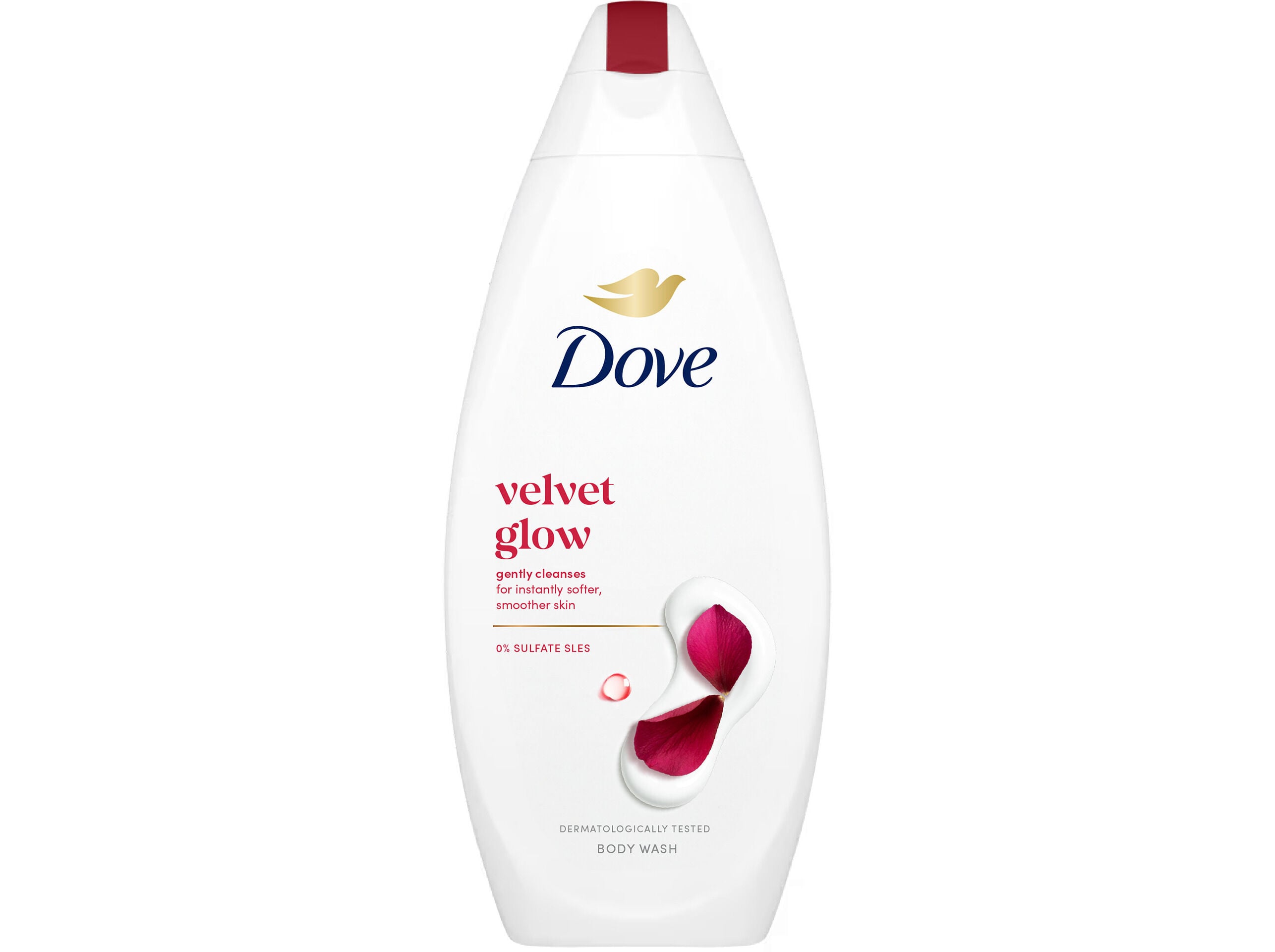 GEL BANHO DOVE SILKY VELVET 720ML image number 1