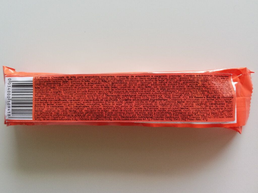 CHOCOLATE REESE'S COM AMENDOIM E CARAMELO 47G image number 1
