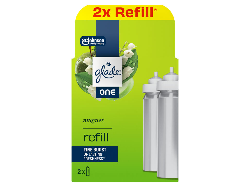 AMBIENTADOR GLADE ONE MUGUET REC 2UN image number 0